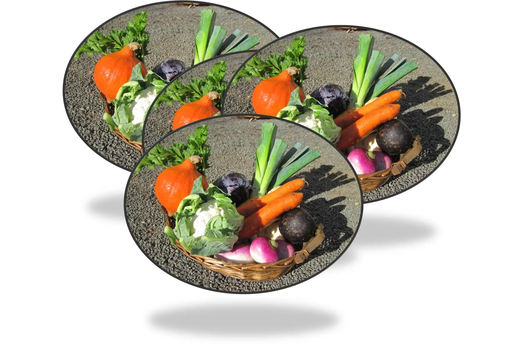 * Panier chaque semaine de Toussaint à Noël