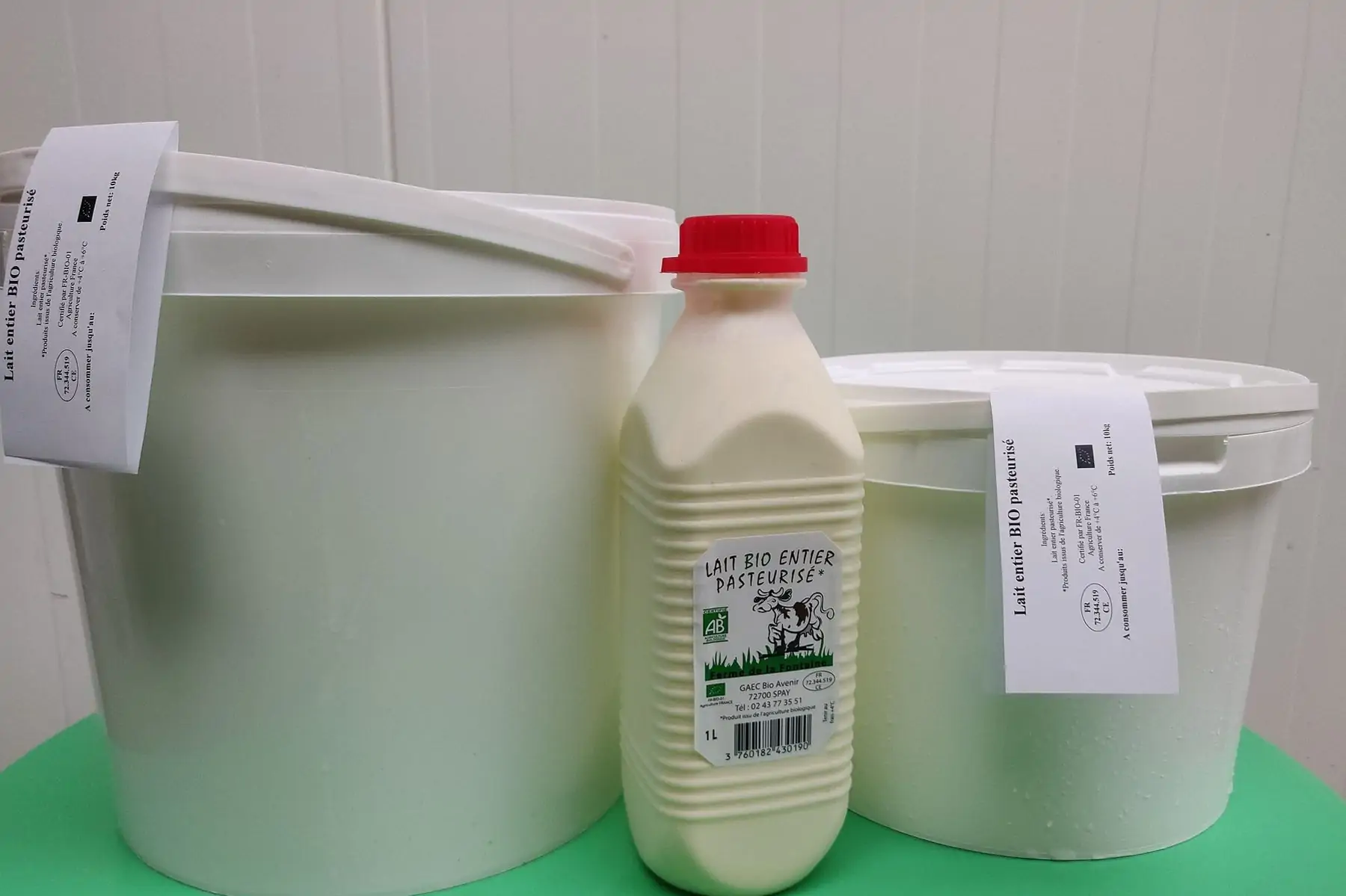 lait bio pasteurisé