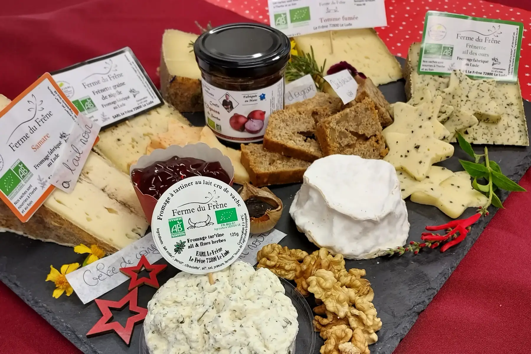 SPECIAL NOËL- du15 decembre au 4 janvier plateau de fromage pour 8 personnes