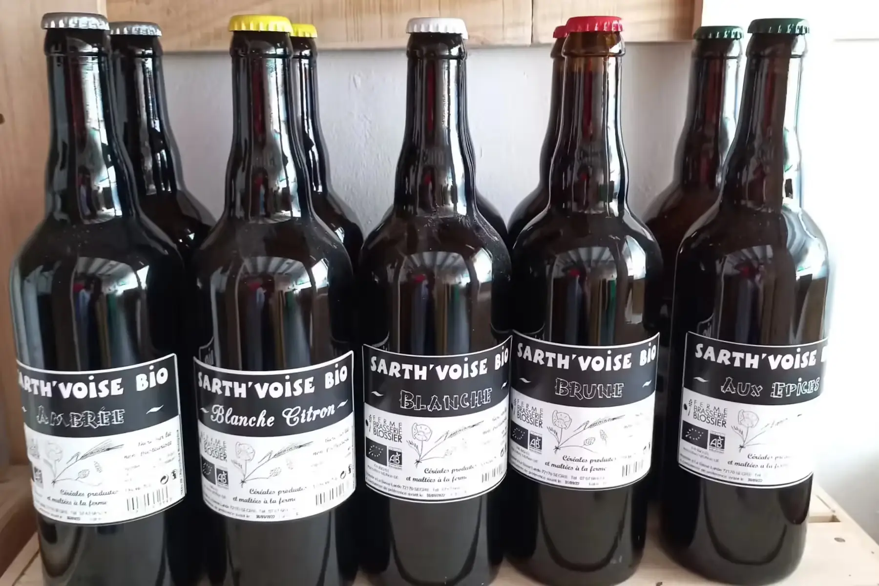 bières artisanales sarth'voise 75cl