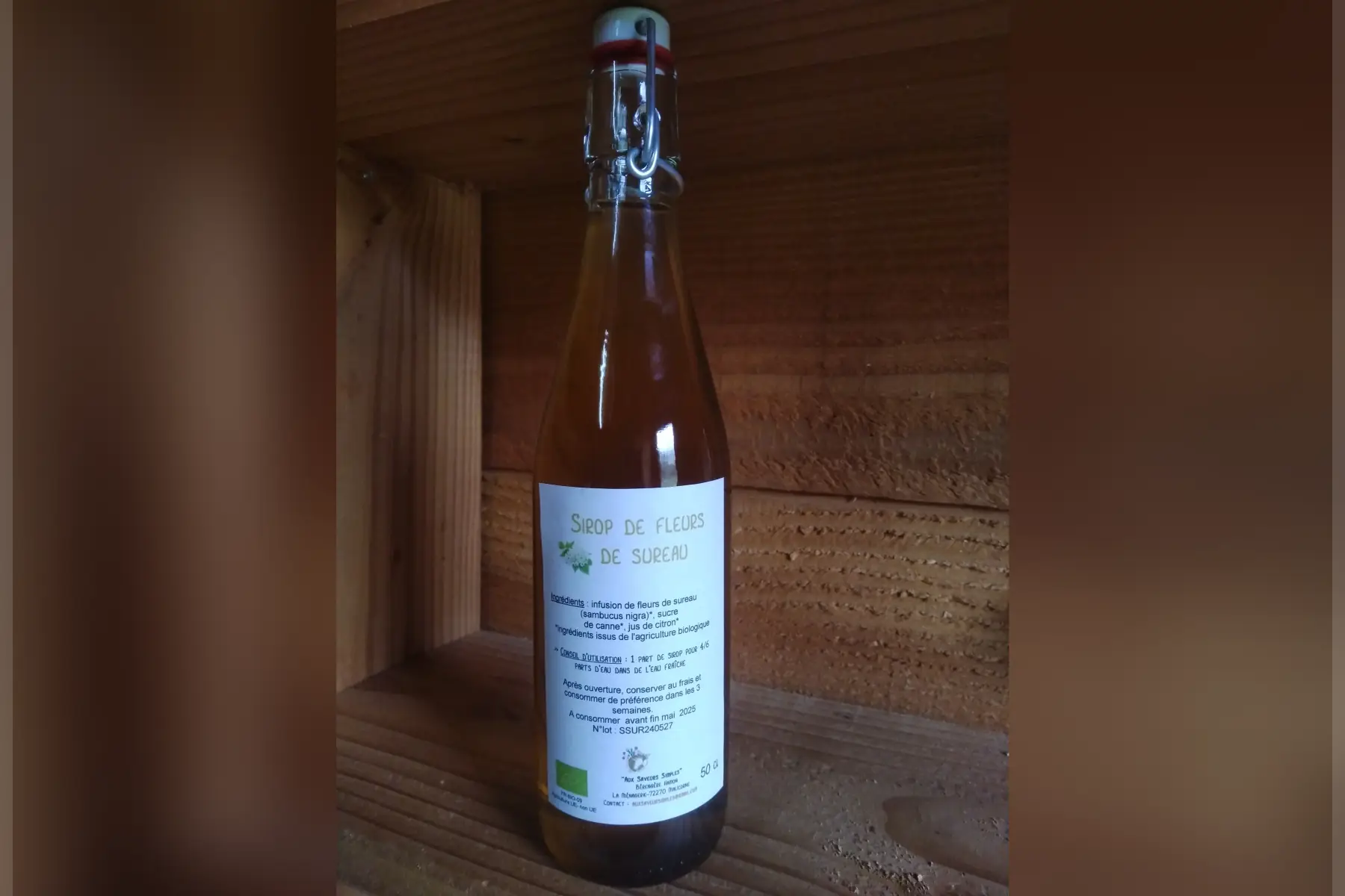 Sirop de fleurs de sureau noir