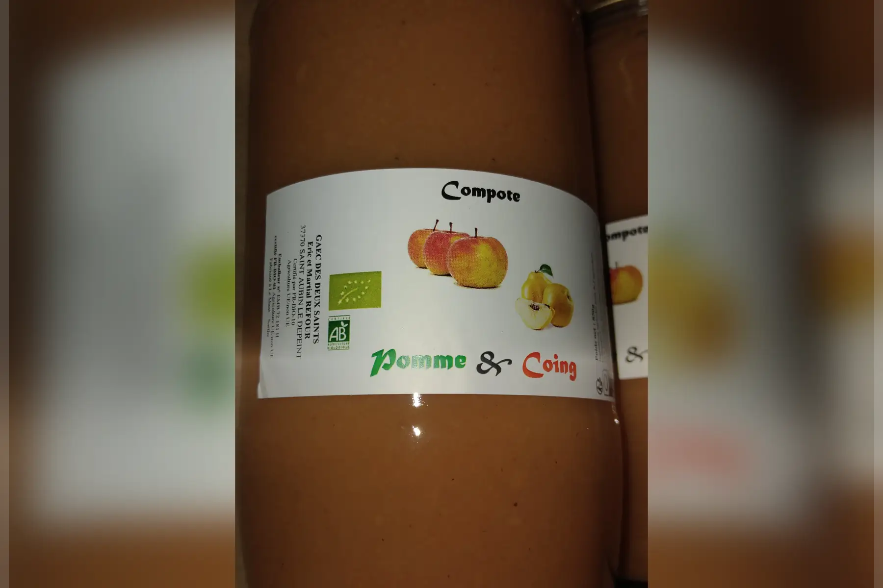 Compote POMME coing