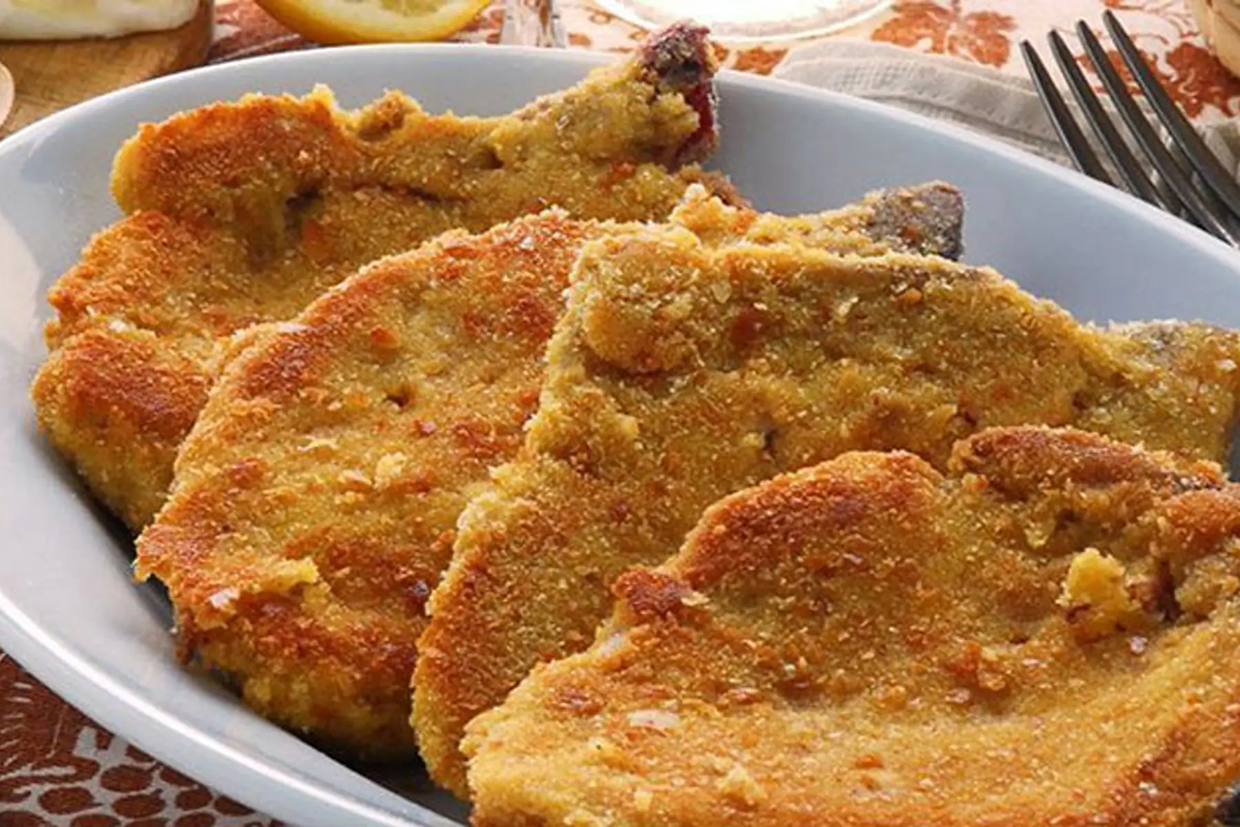 escalope de veau panée