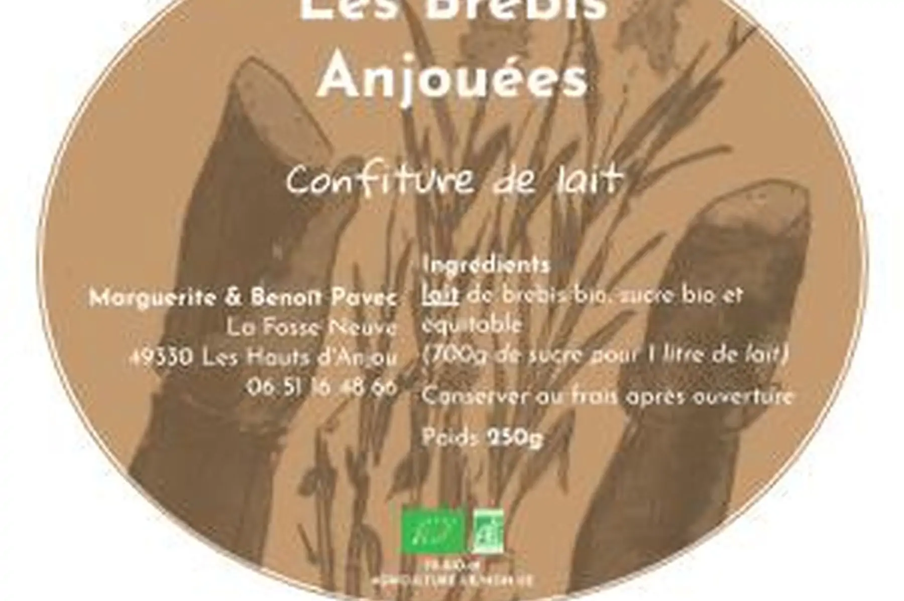 confiture de lait de brebis