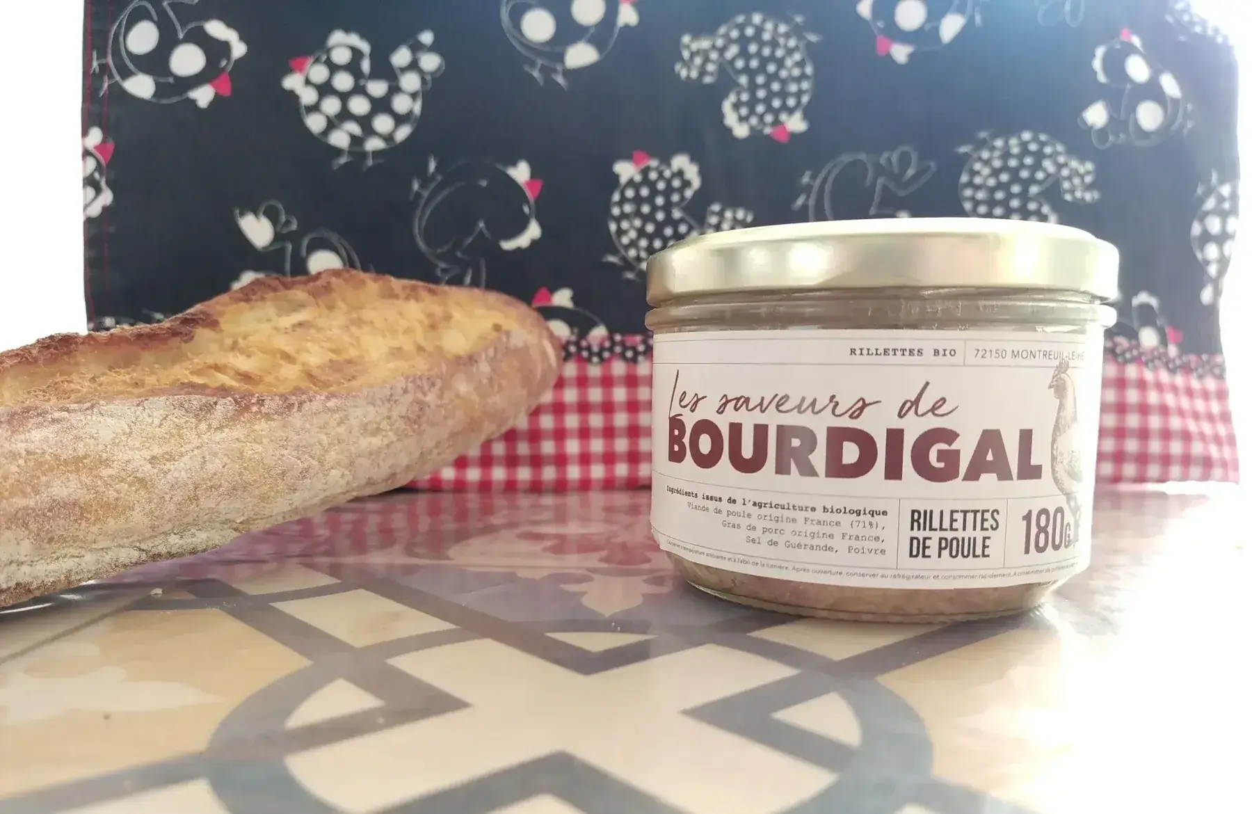rillettes de poule