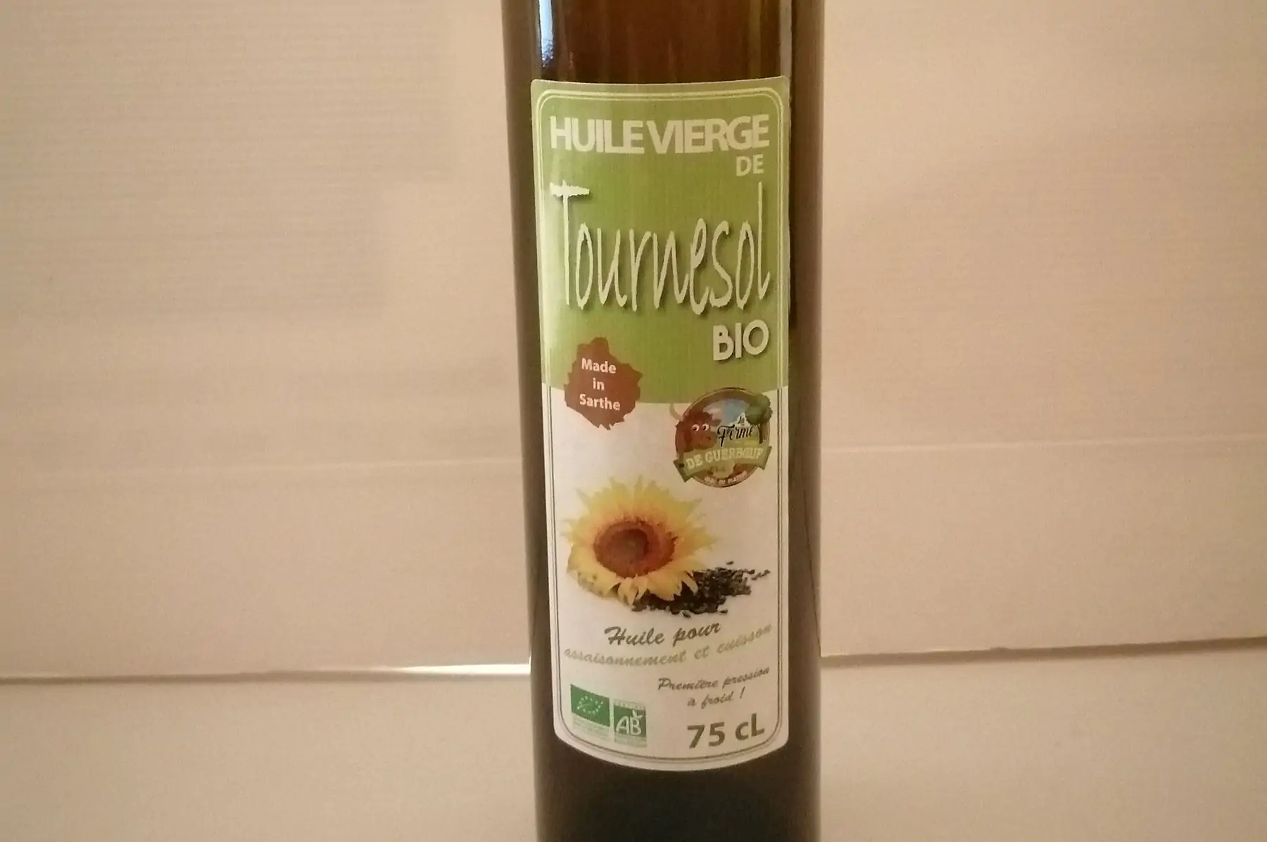 huile vierge de tournesol ab