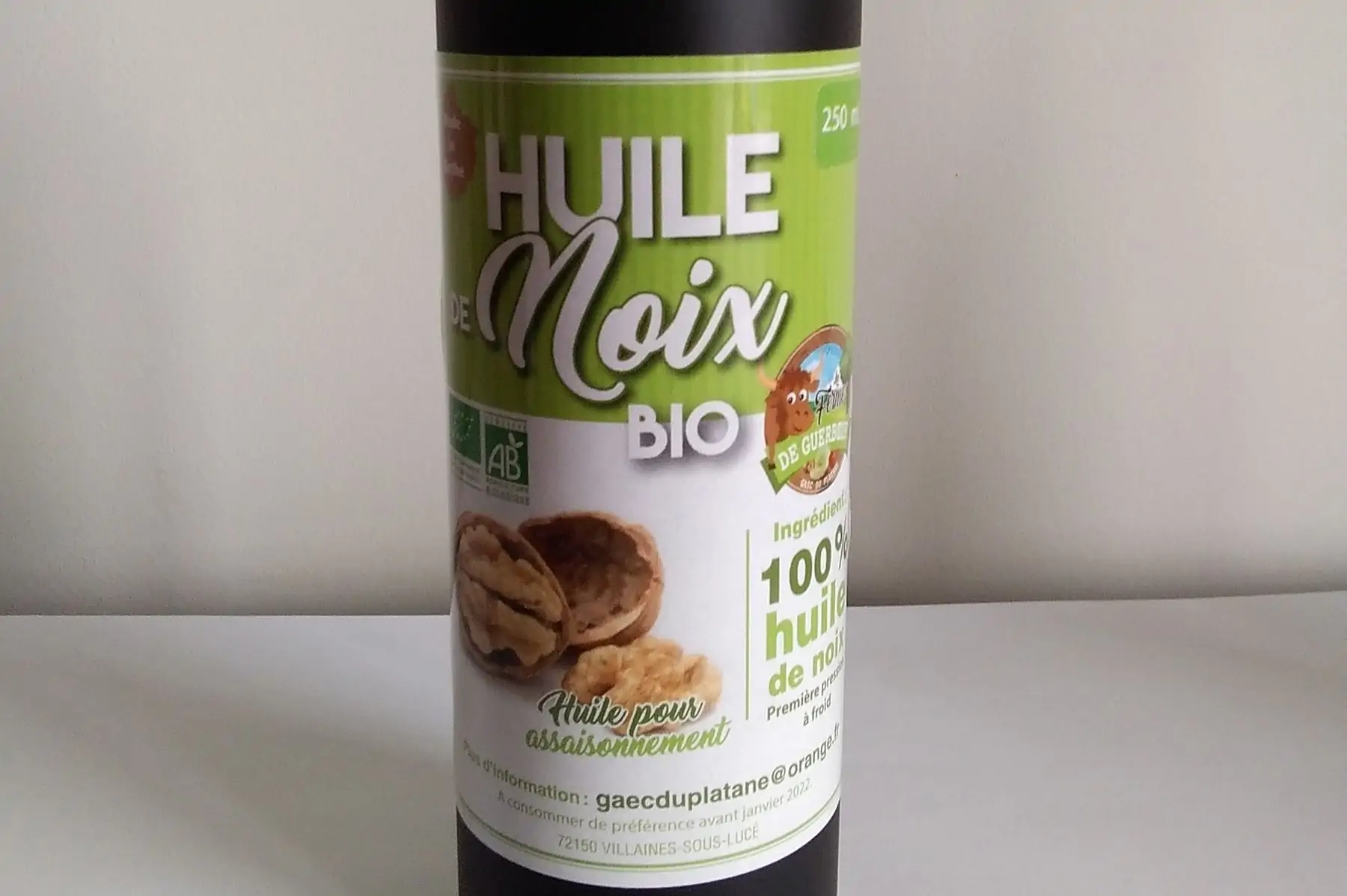 huile de noix 250 ab