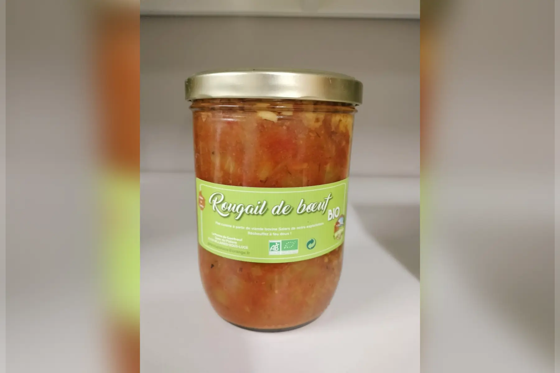 Rougail de bœuf 800g