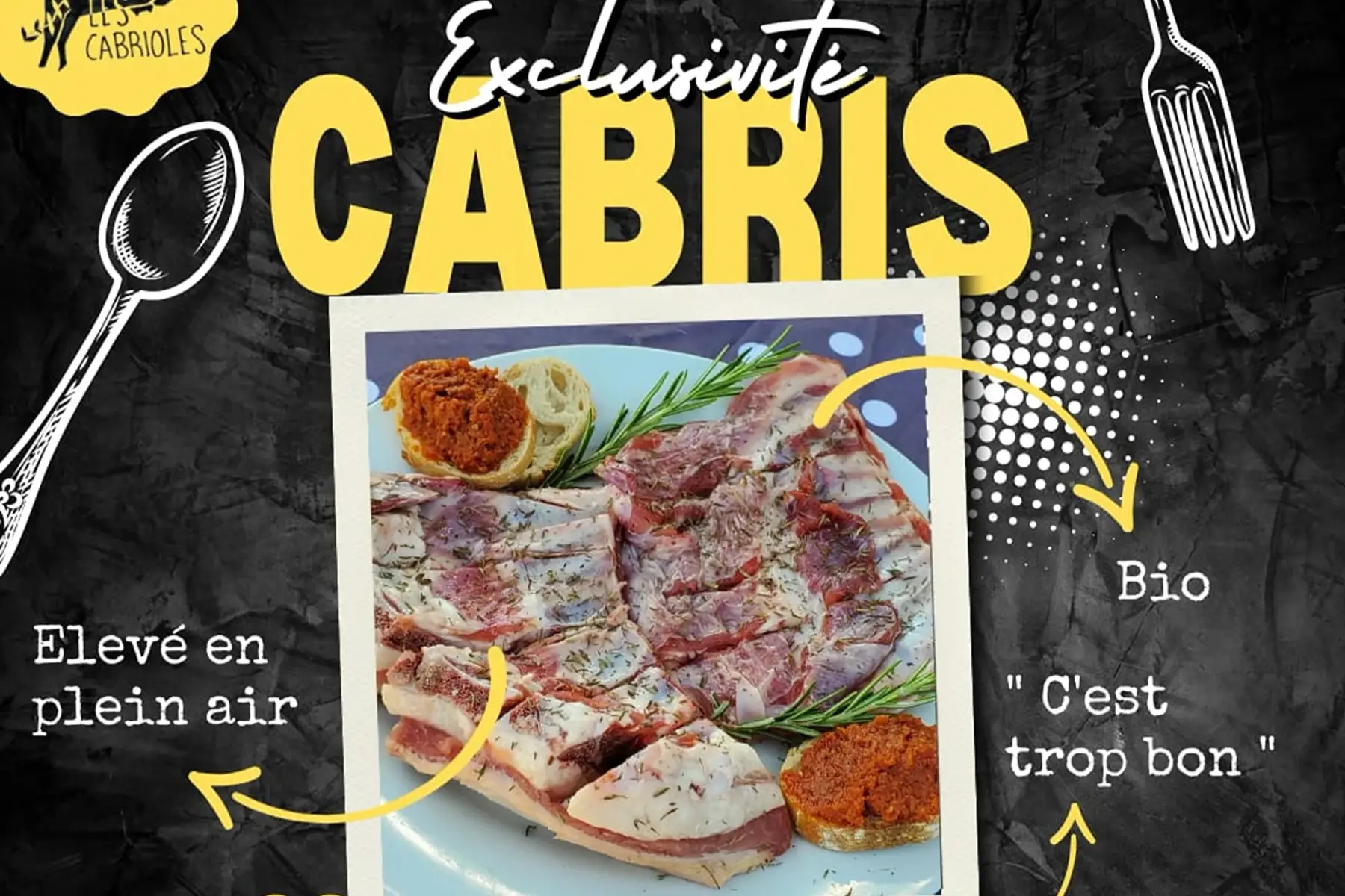viande demi cabris