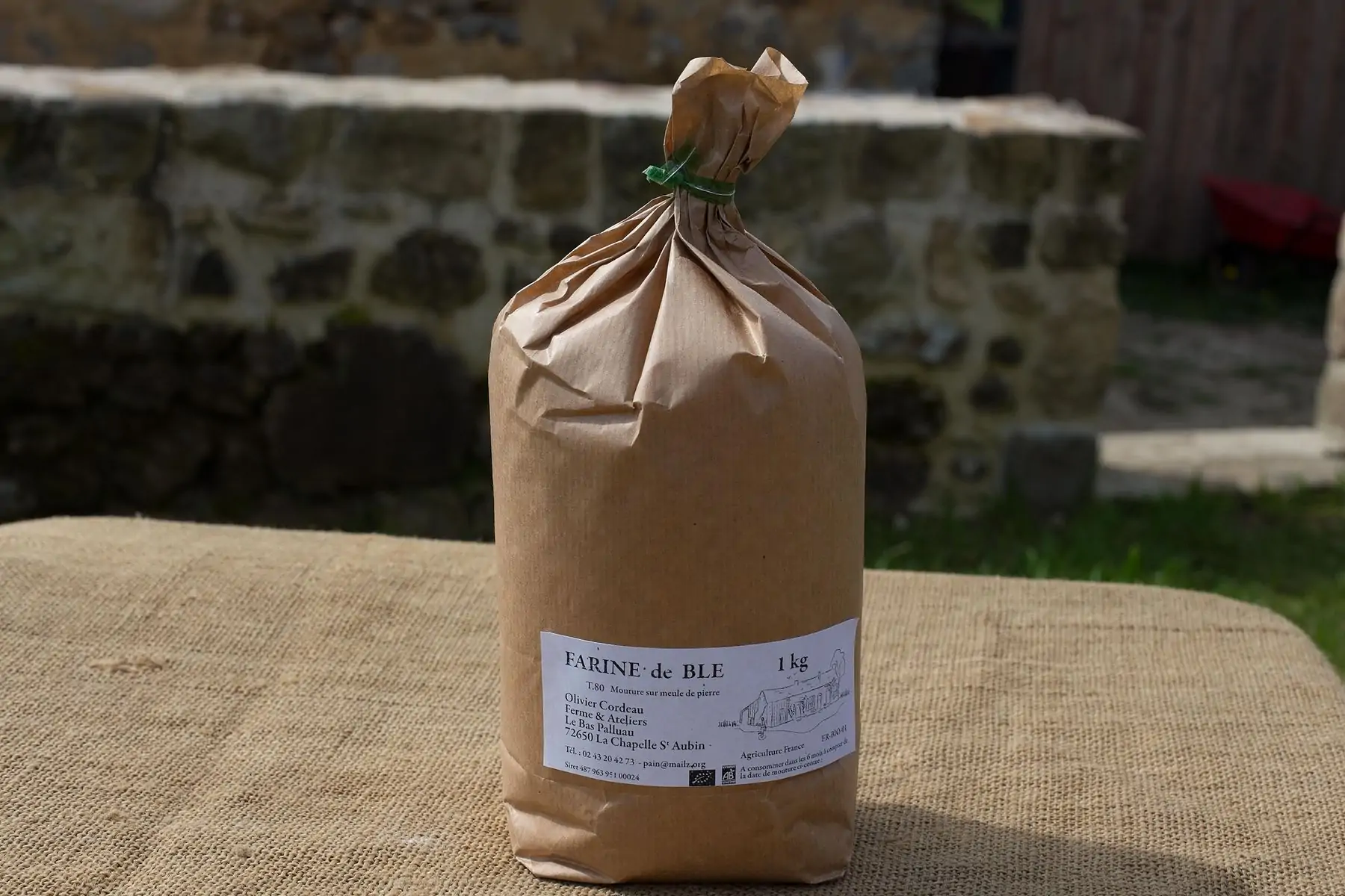 farine de blé t80 1 kg