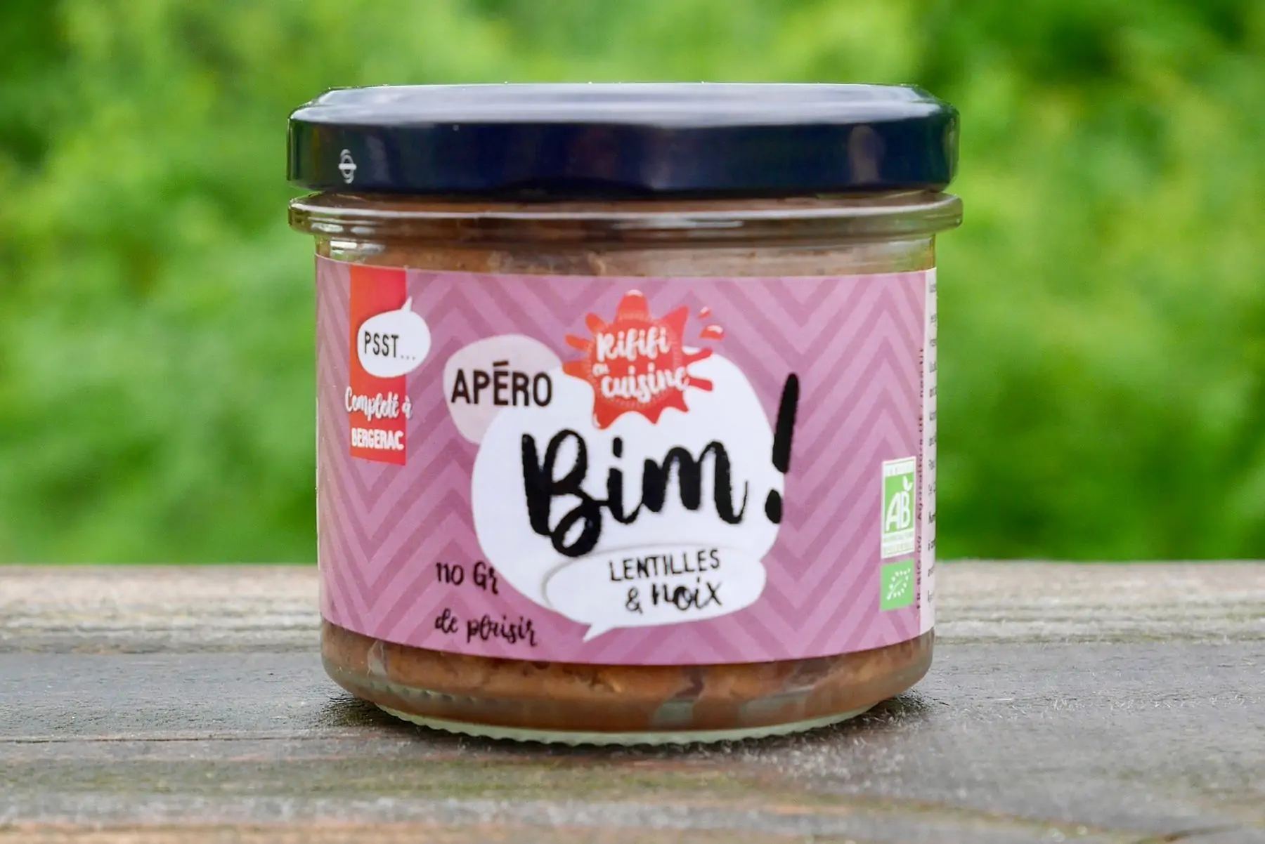 tartinade lentille noix bio