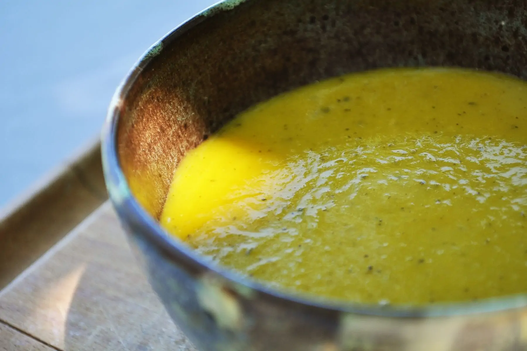 velouté carotte courgette cumin bio