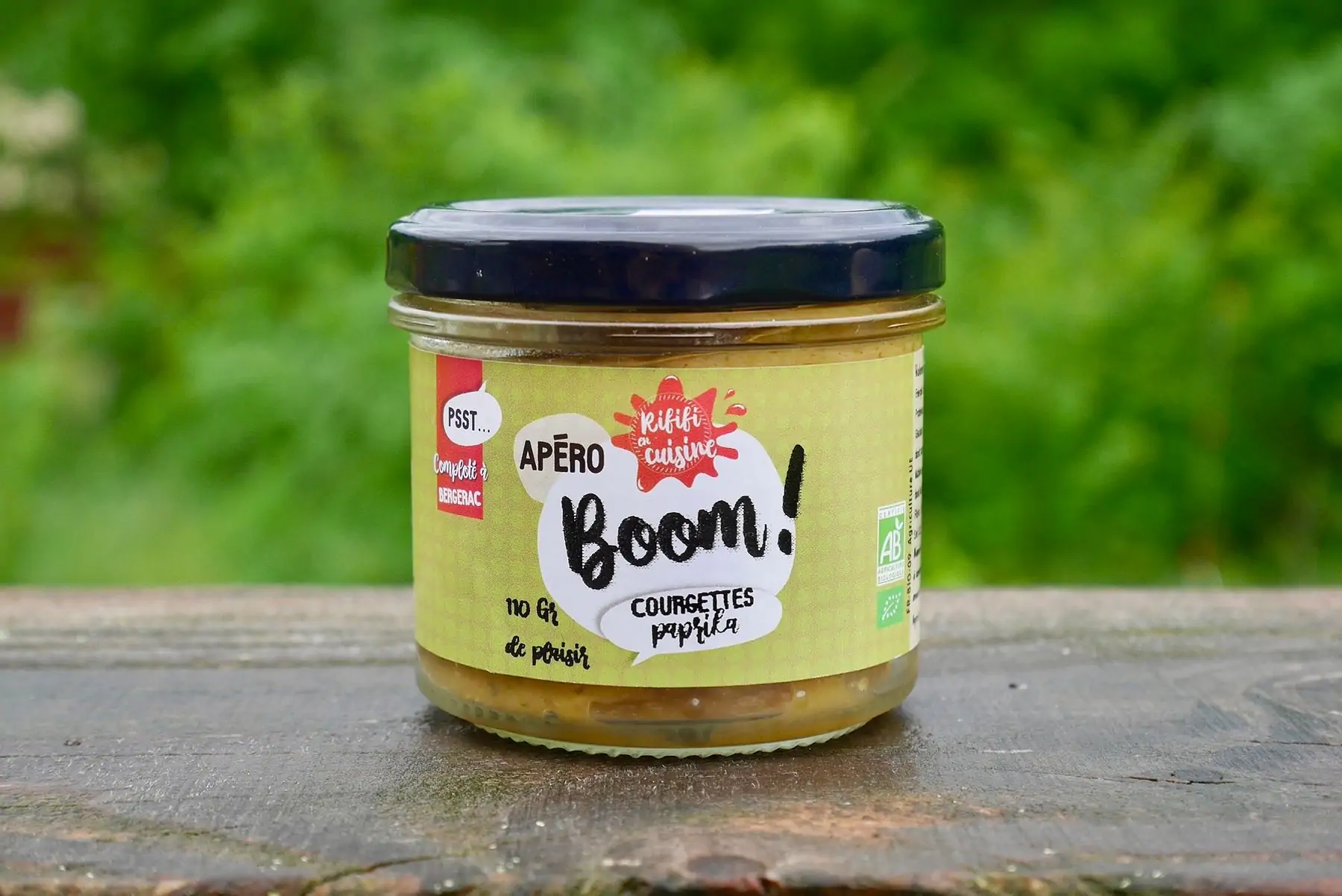 tartinade courgette paprika fort bio