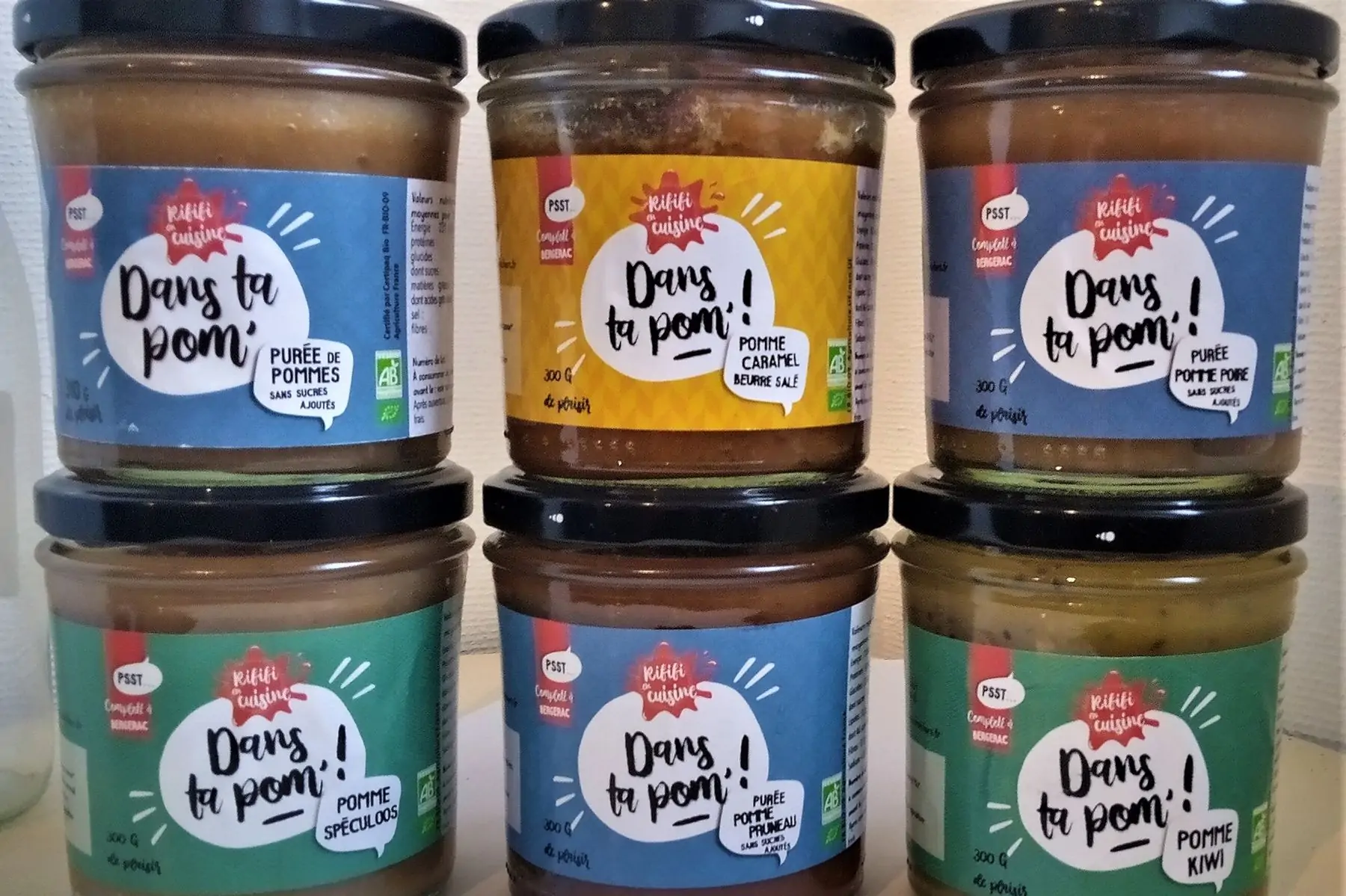 coffret découverte 6 compotes