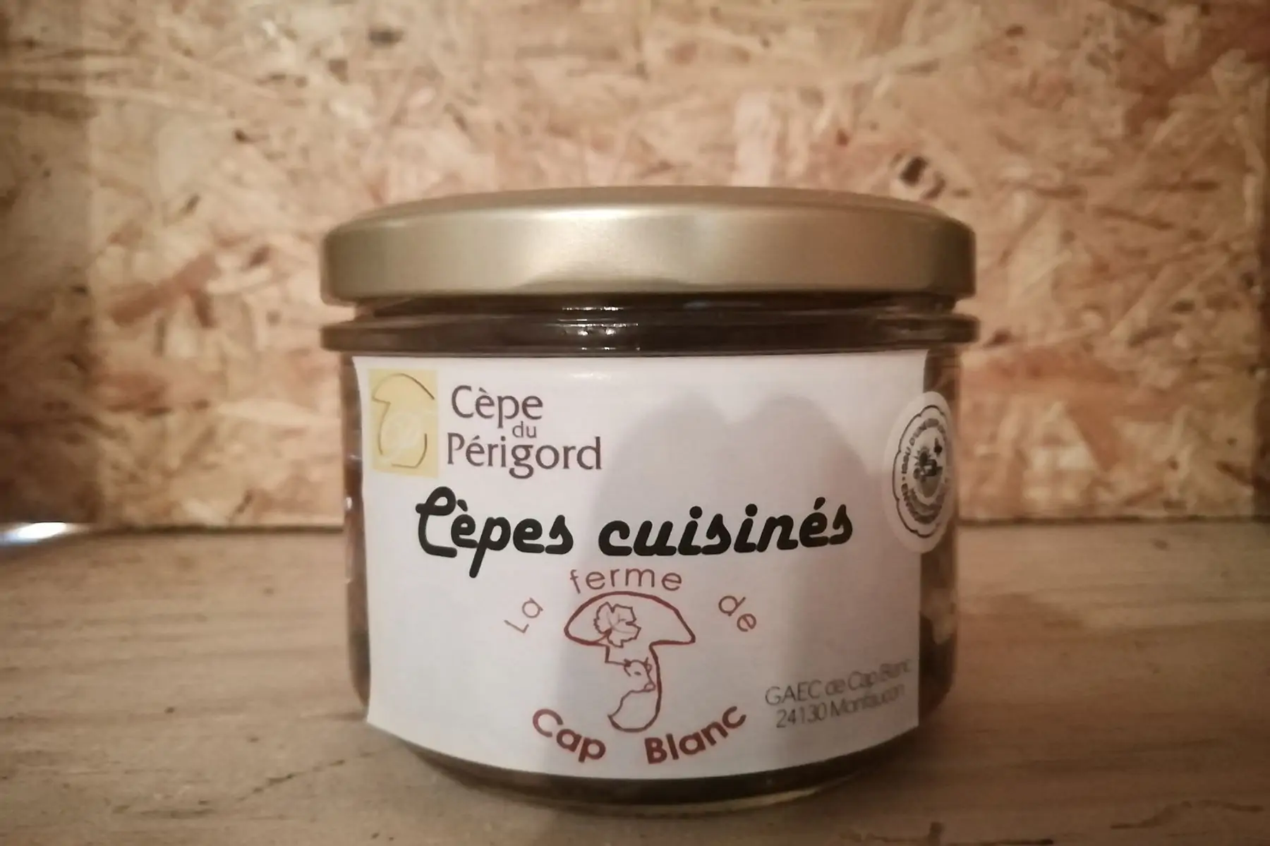 cèpes cuisinés