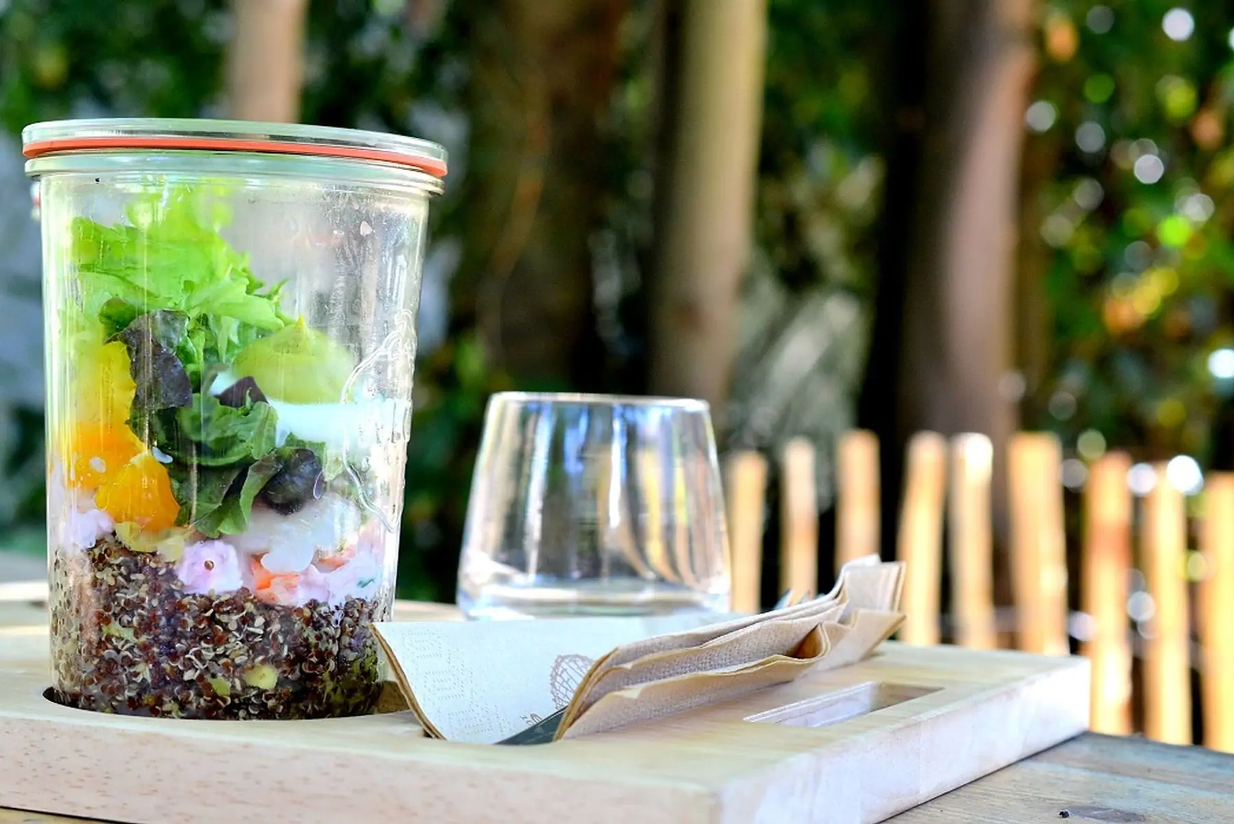 salade de cabillaud fumé (plat)