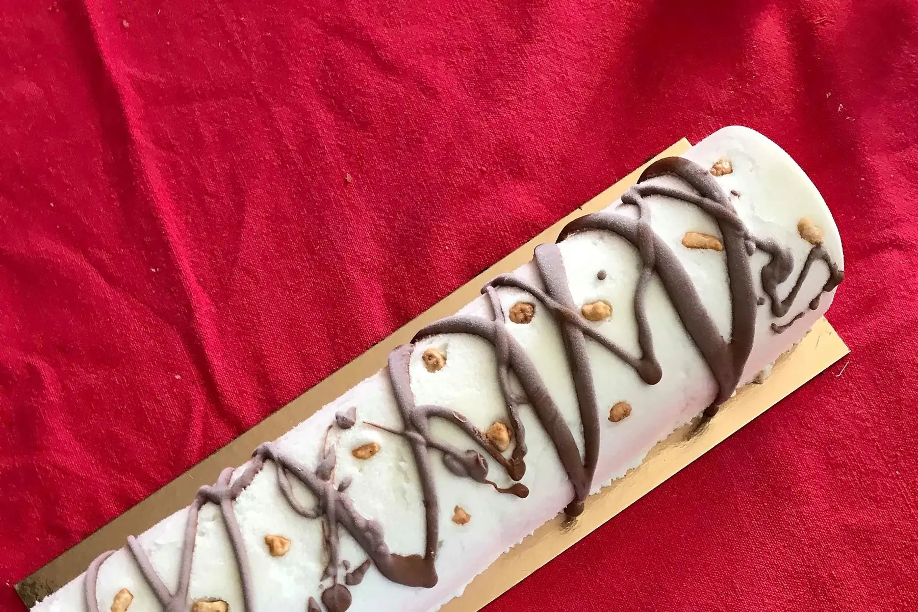 bûche glacée 6 parts