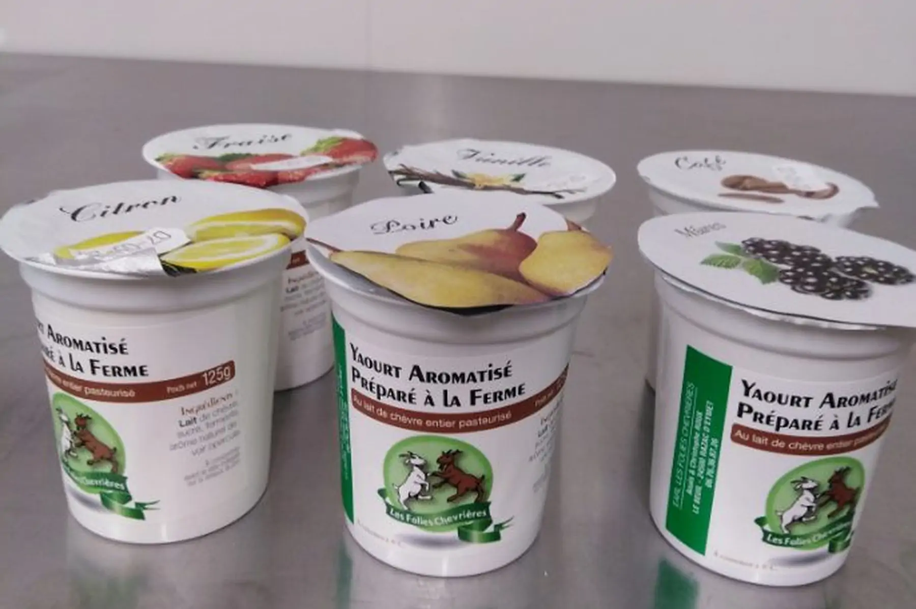 yaourt au lait de chèvre mûre