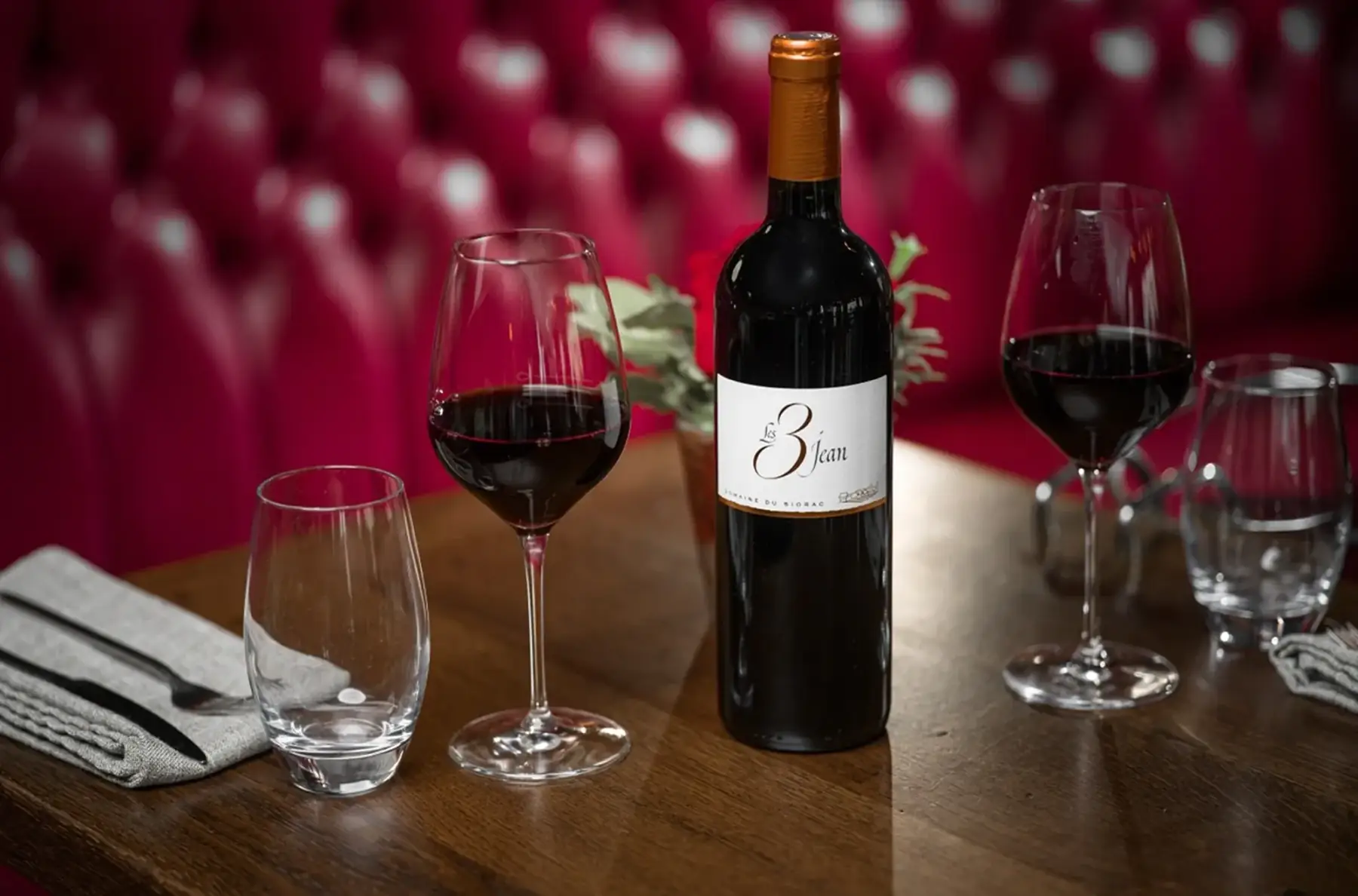 Cuvée les 3 Jean 2022 bouteille