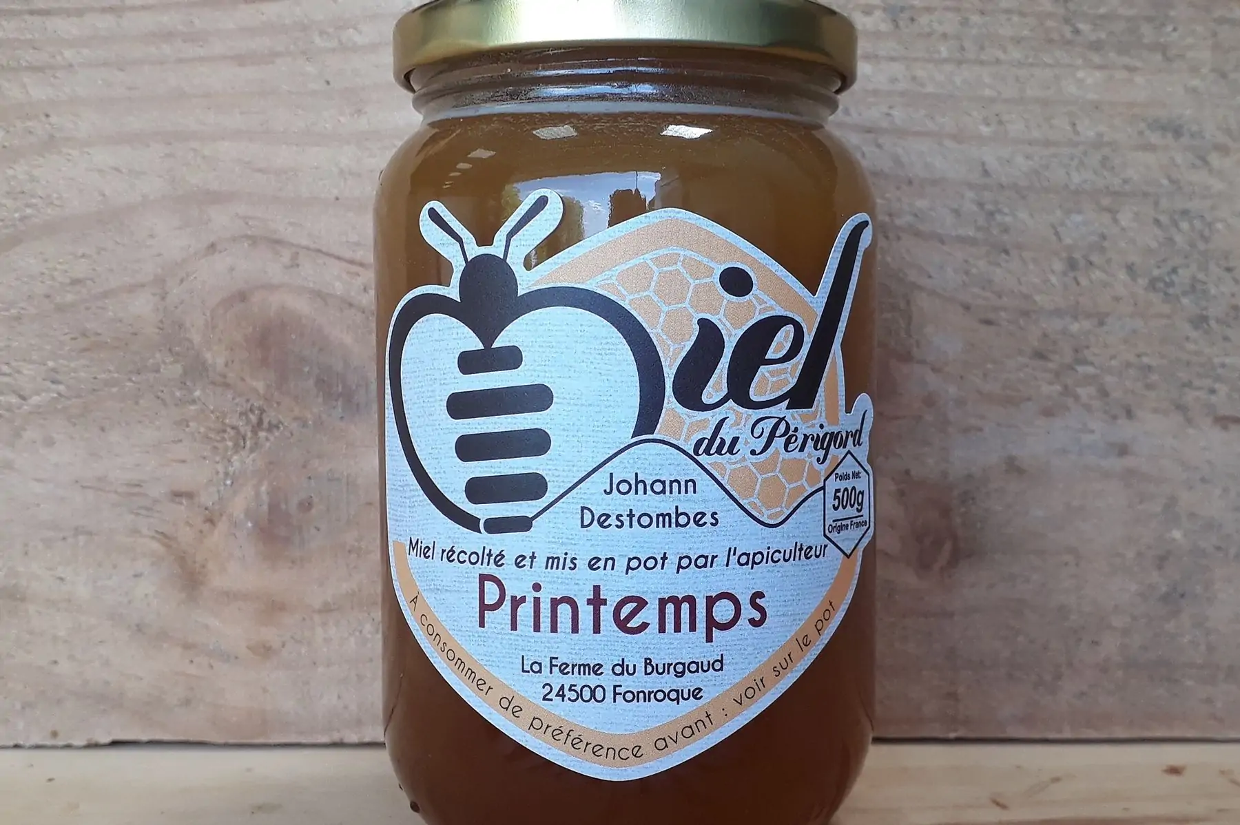 miel toutes fleurs de printemps 500g