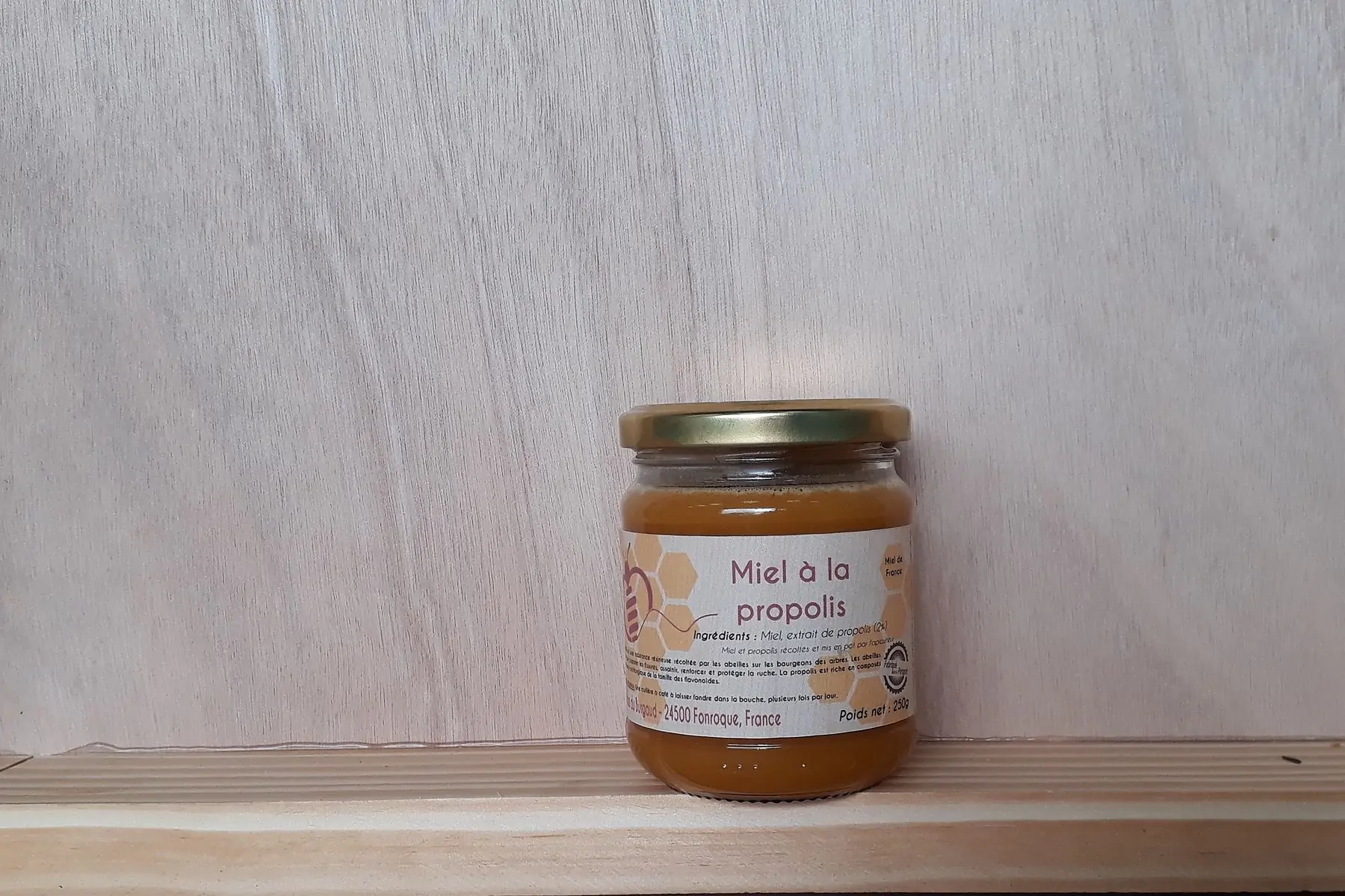 miel à la propolis 250gr