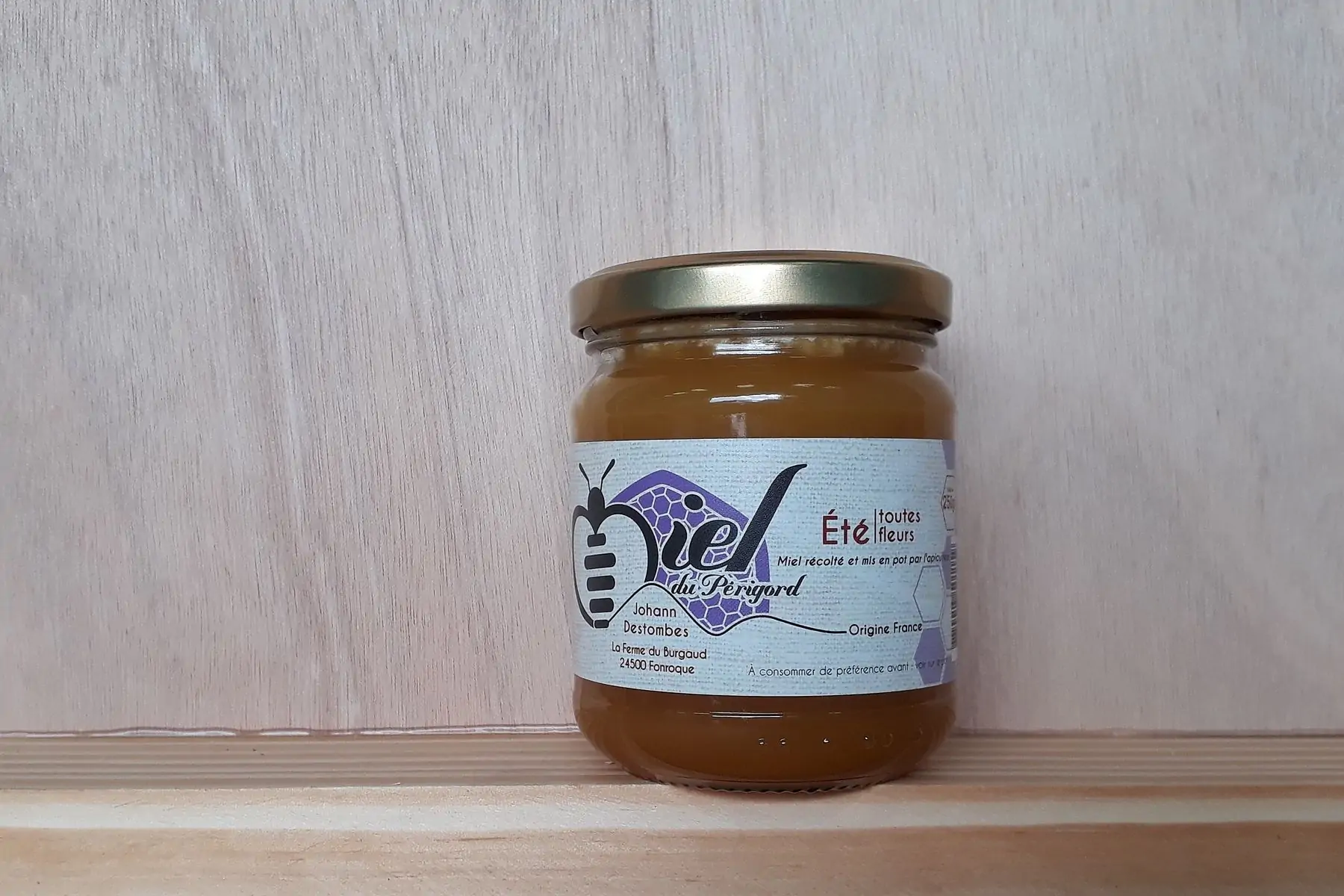 miel toutes fleurs d'eté 250gr