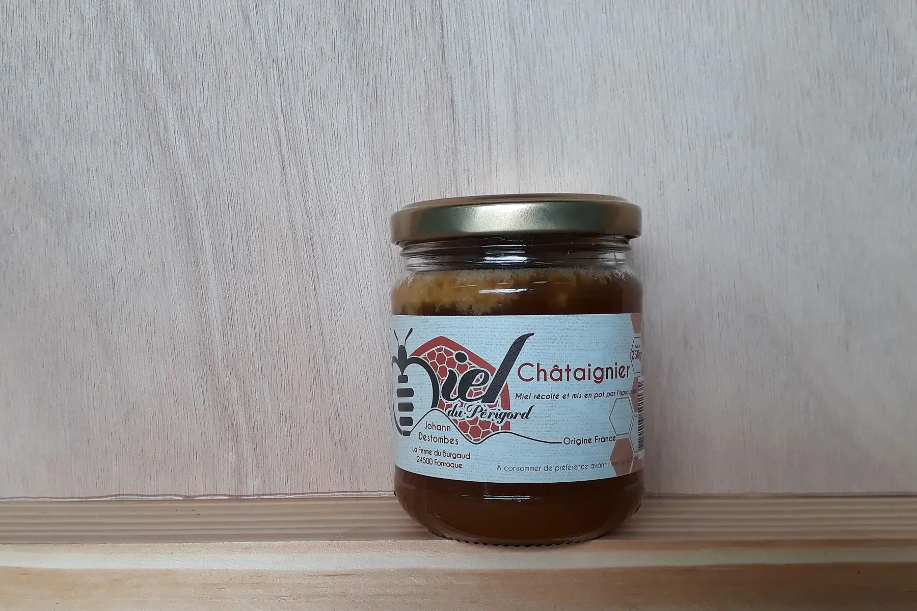 miel de châtaignier 250gr