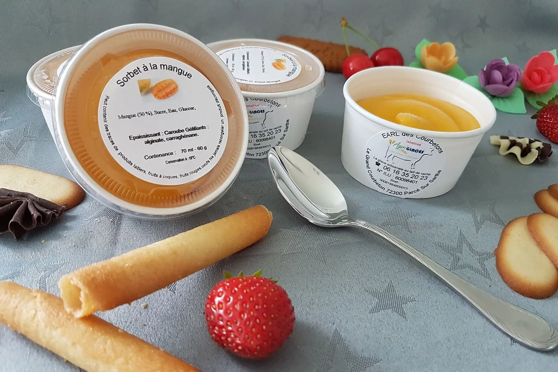 pot individuel 70 ml sorbet