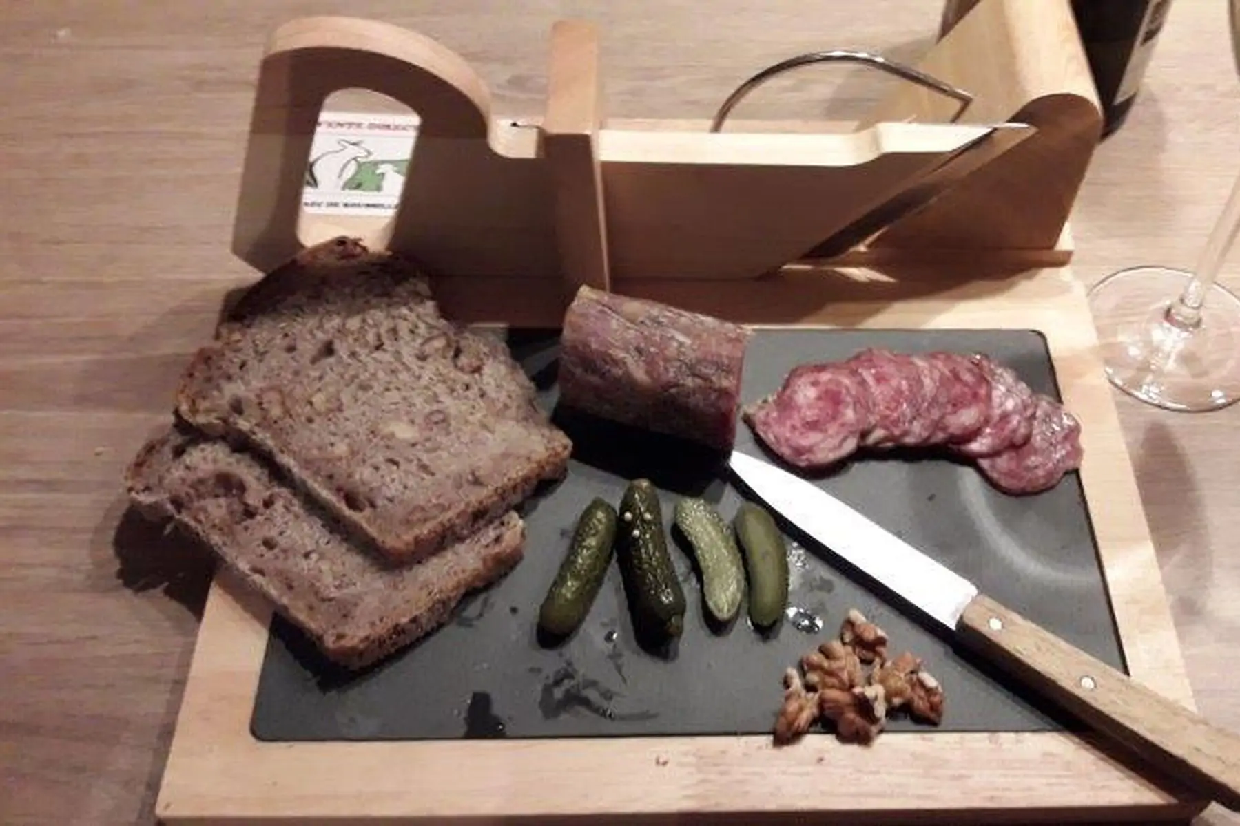 saucisson sec de mouton