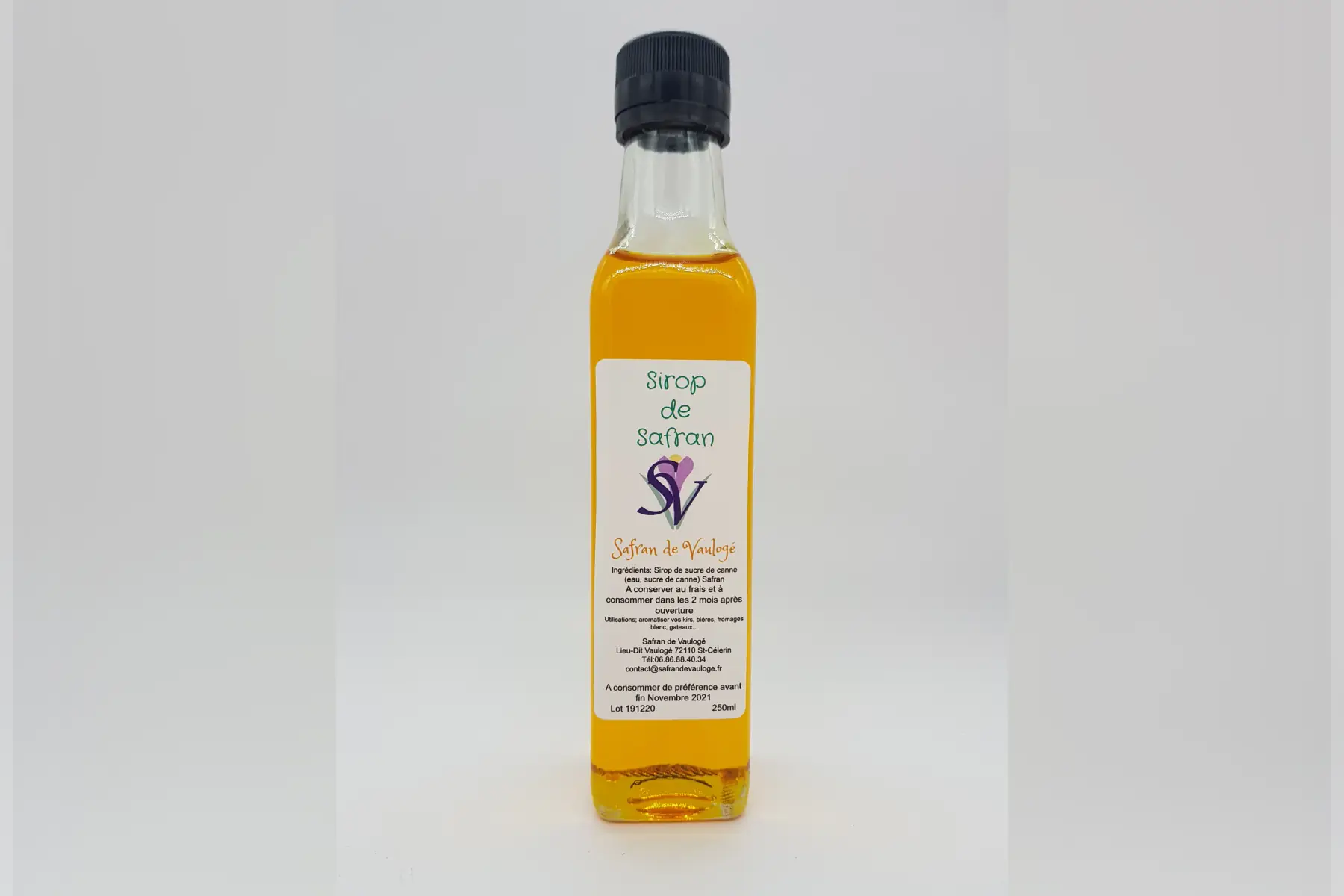 sirop de safran