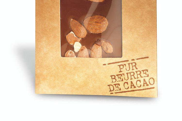 tablette chocolat au lait bio origine st domingue 39% avec amandes 100g