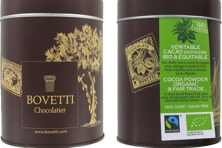 cacao 100% en poudre 180g