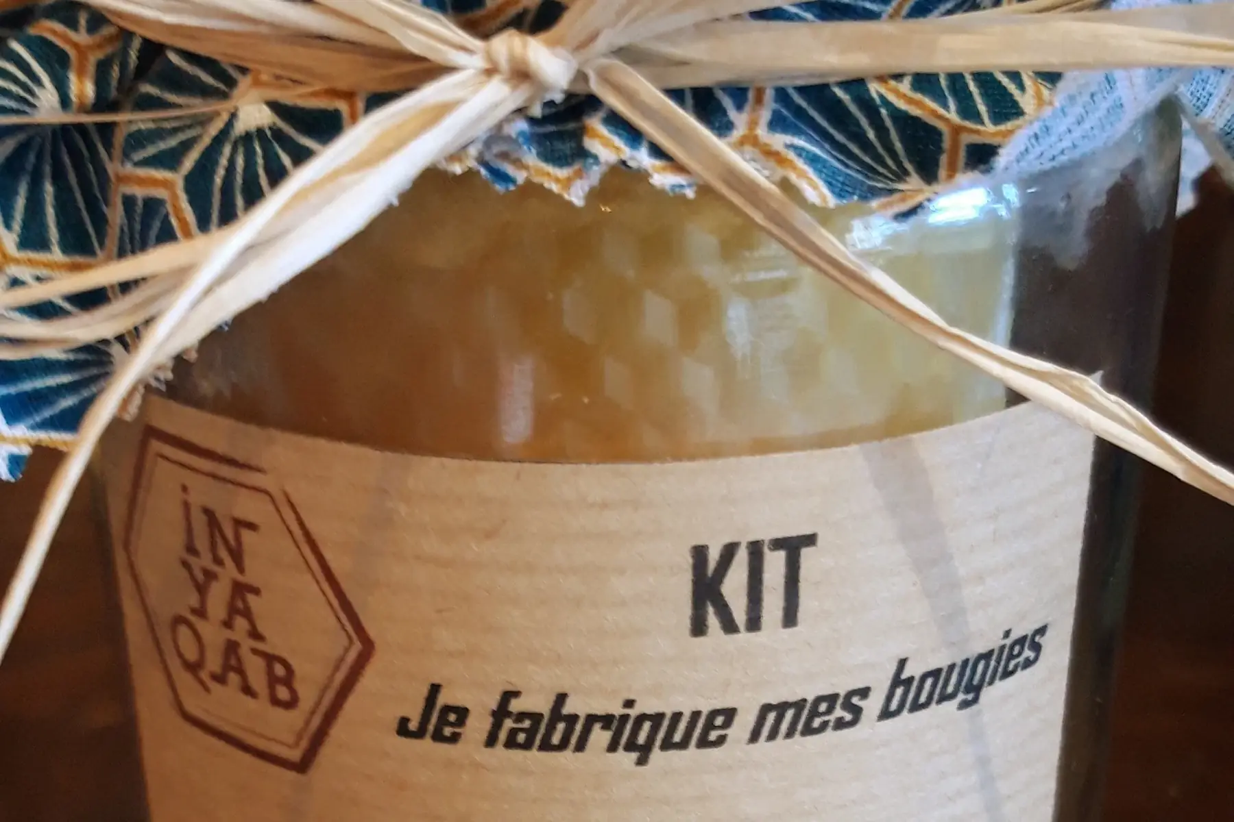 kit "je fabrique mes bougies"