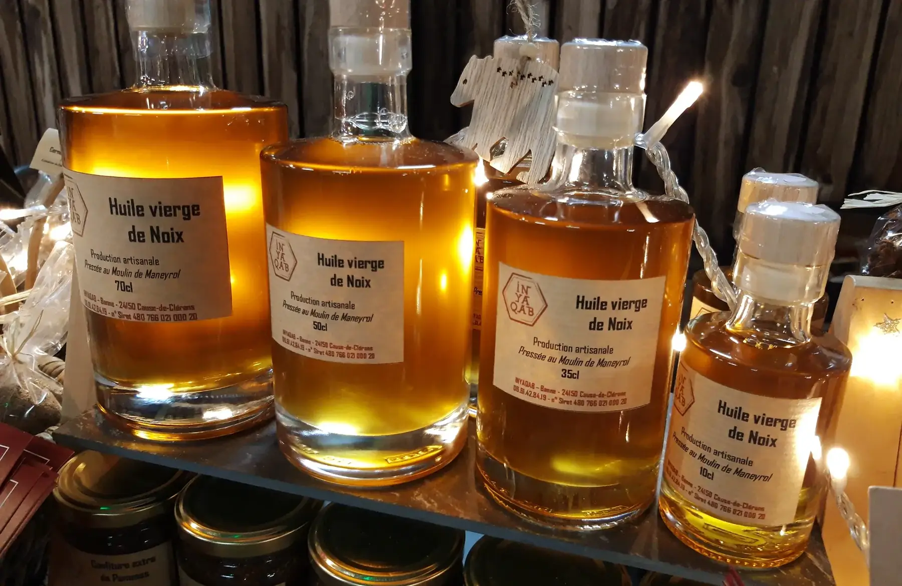 huile vierge de noix