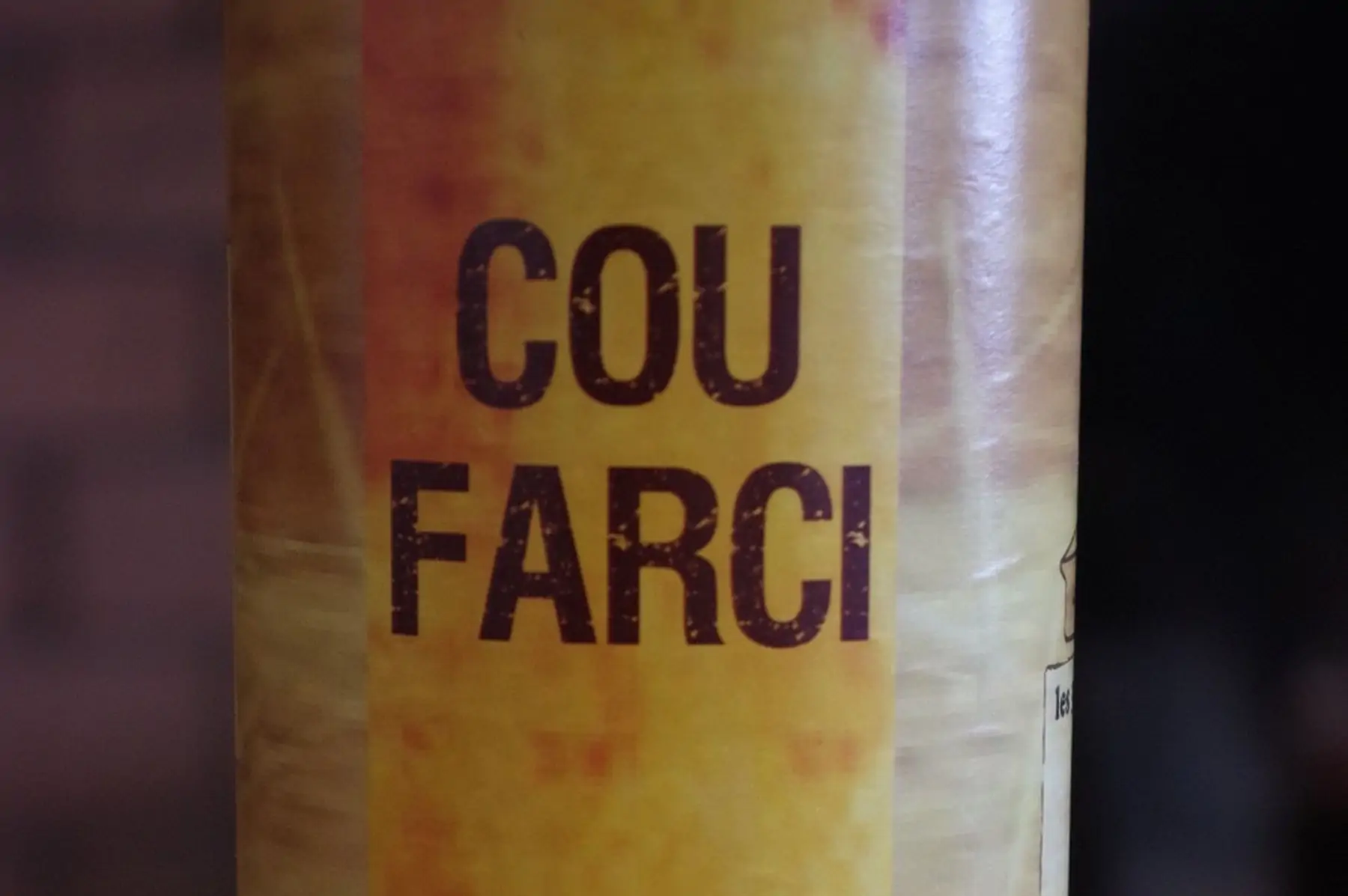 nn/ cou de canard farci 500g