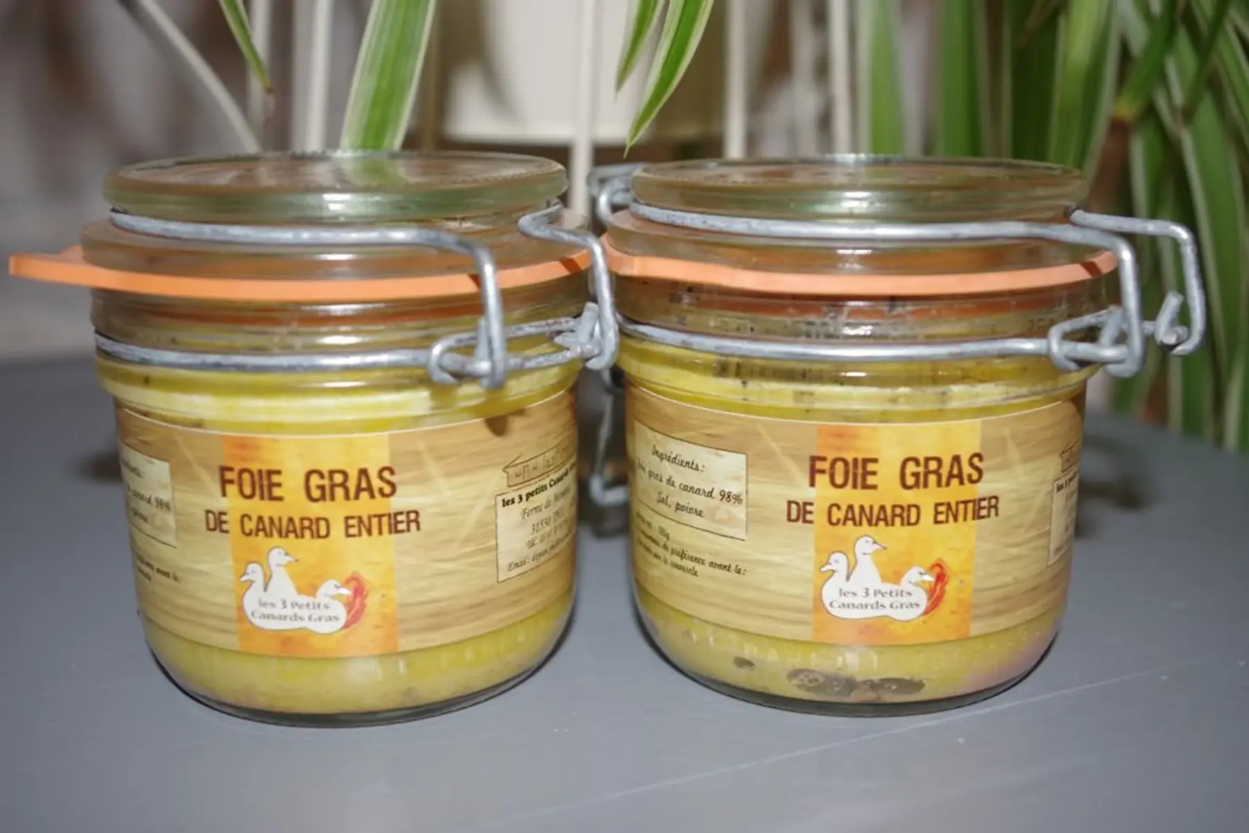 a /promo pour 2 bocaux de foie gras de canard entier achetés