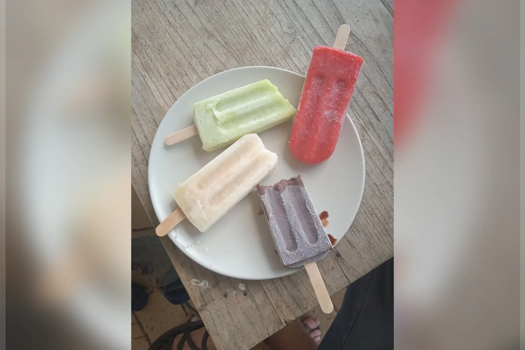 bâtonnets glacés 4 parfums du moment