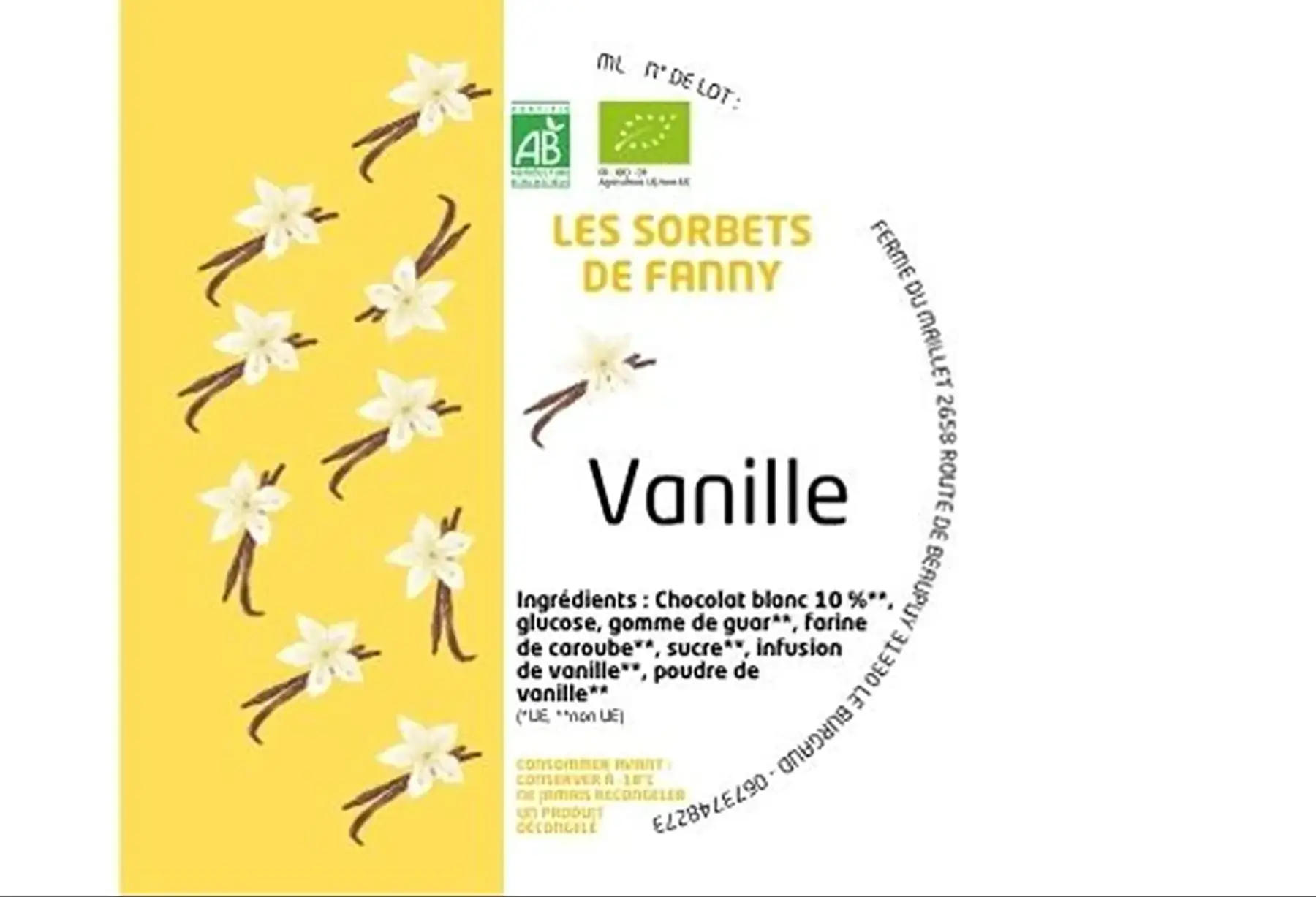 Sorbet Vanille