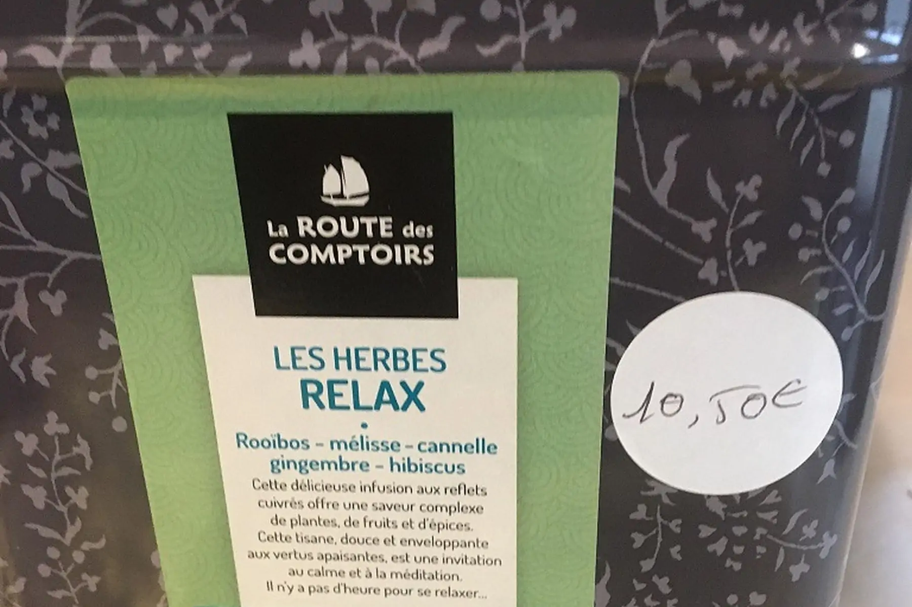 thé bio "les herbes relax"