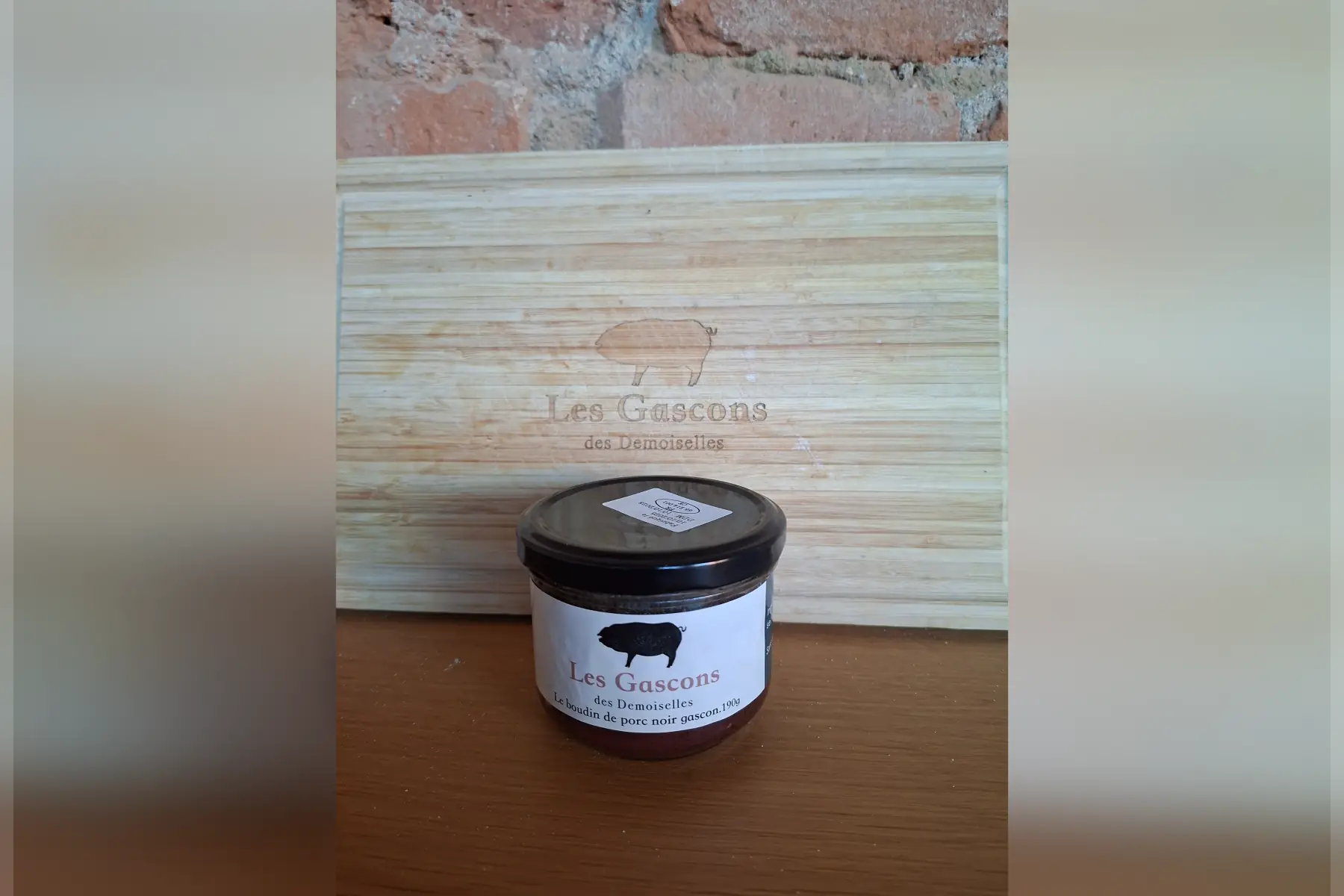 Boudin porc gascon