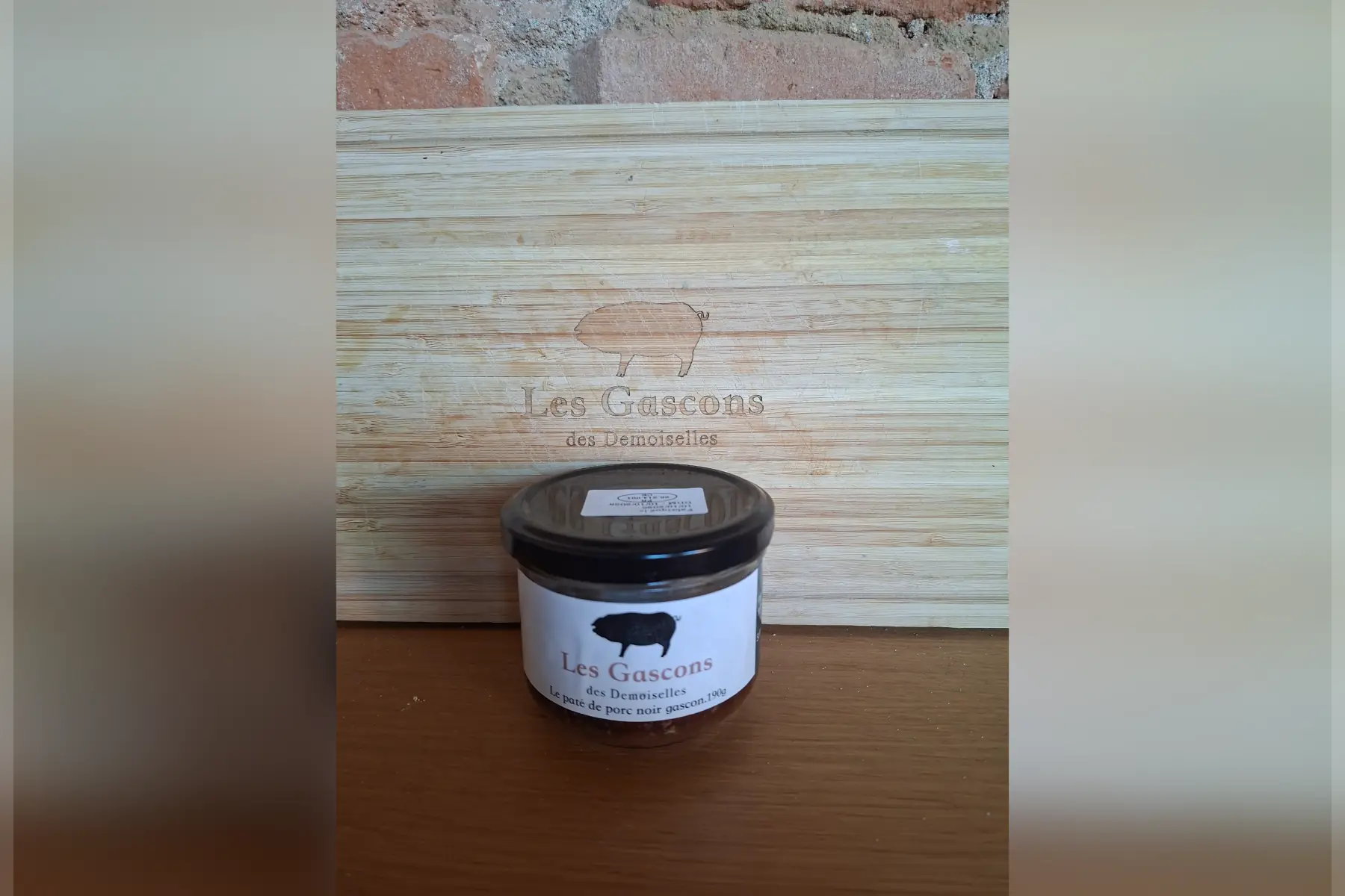 pâté classique pur porc noir gascon