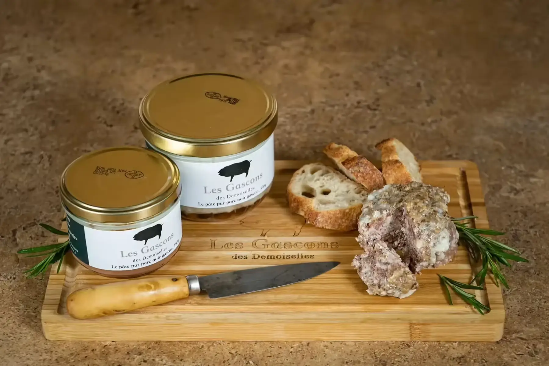 pâté classique pur porc noir gascon