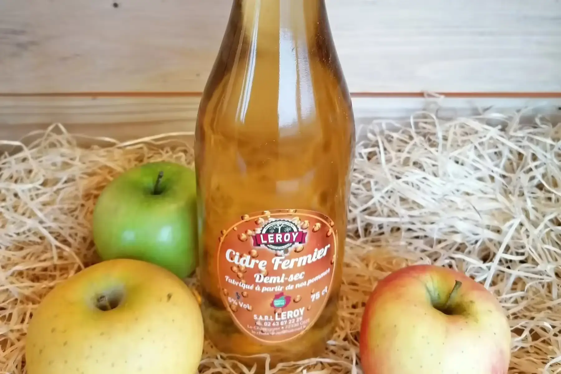 cidre fermier demi-sec