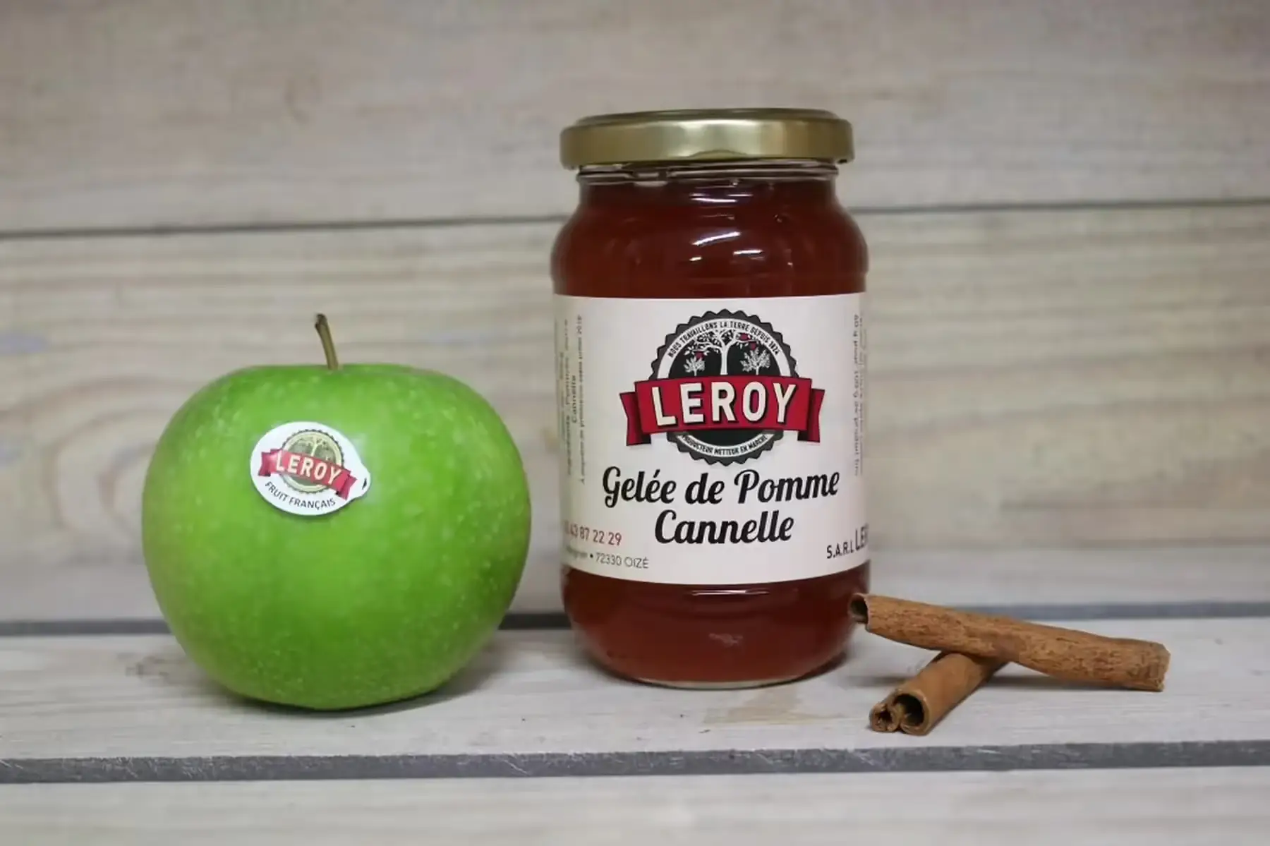 gelée pomme cannelle