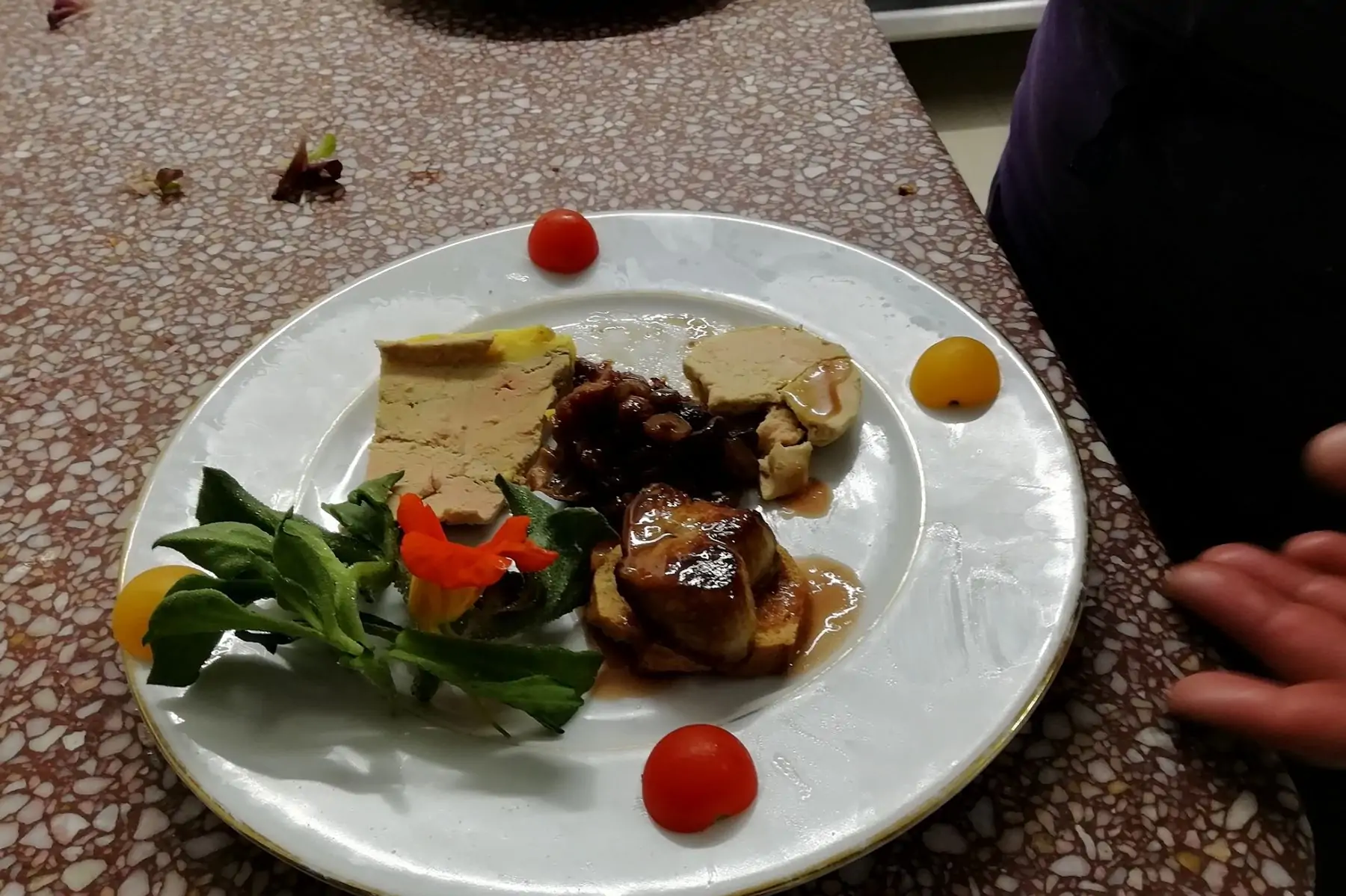 repas proposé par olivier