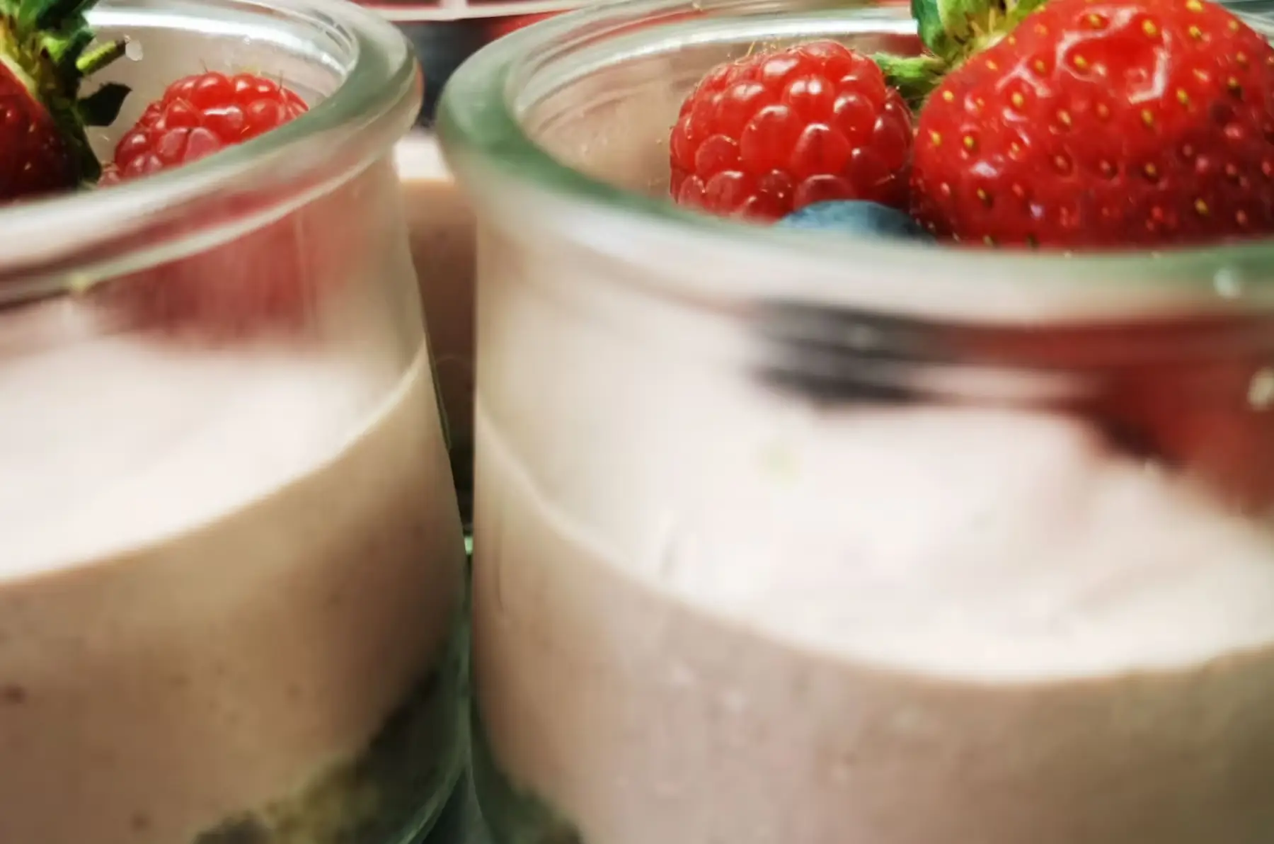 verrines façon fraisier cru v sg