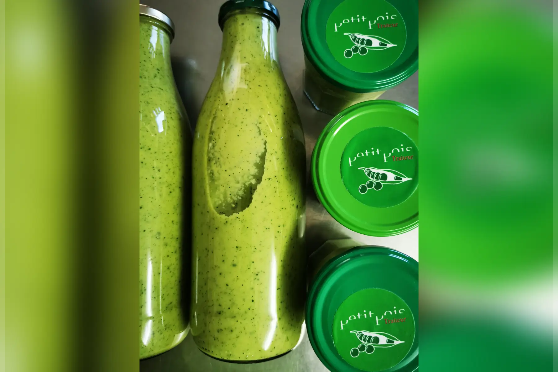 Velouté de courgette aux amandes Litre V SG