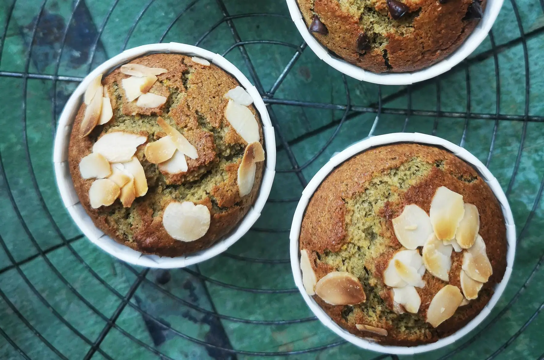 muffin à l'orange et aux pépites de chocolat v sg