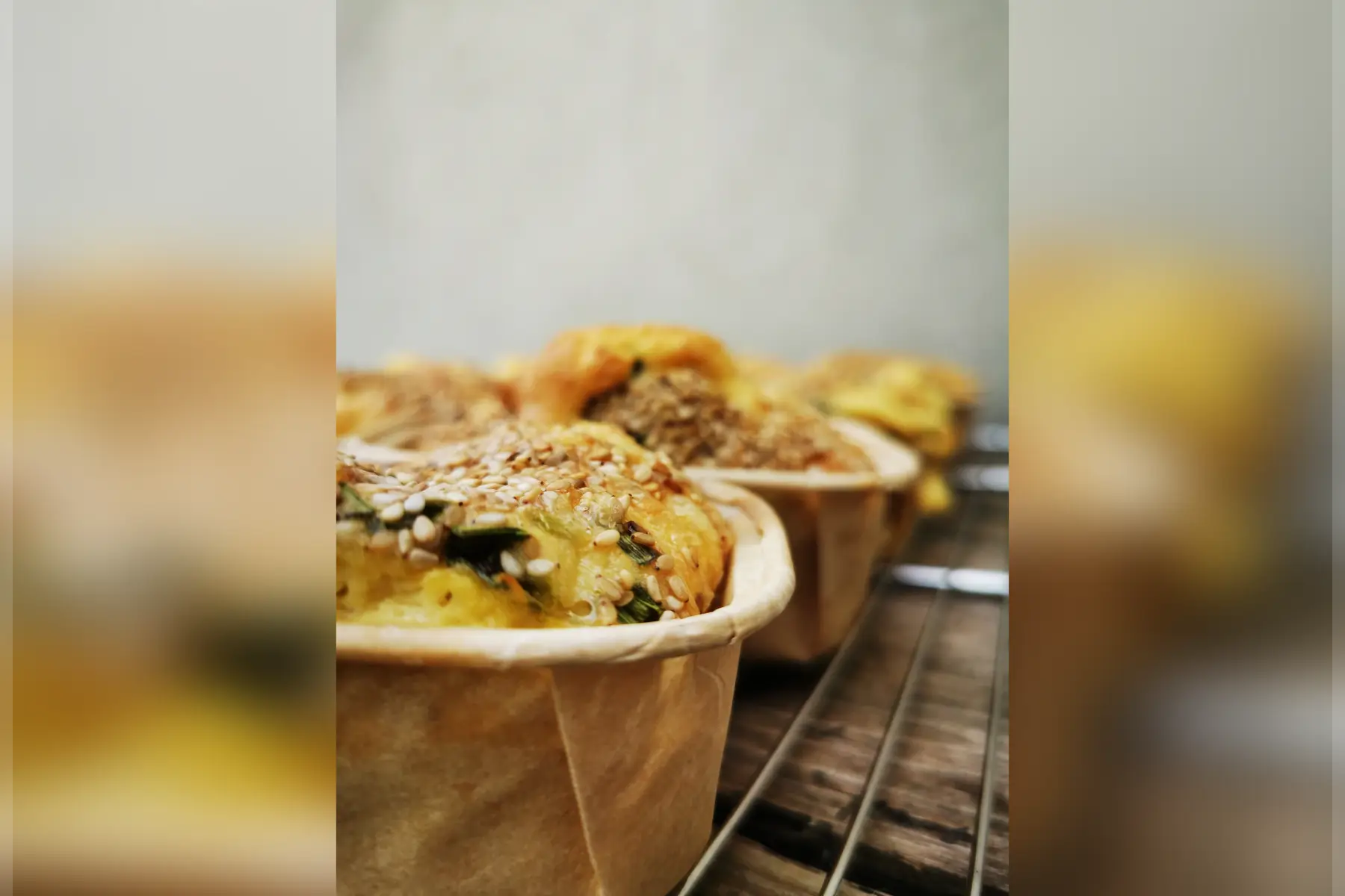 Cake individuel carotte, cumin et chèvre VG SG