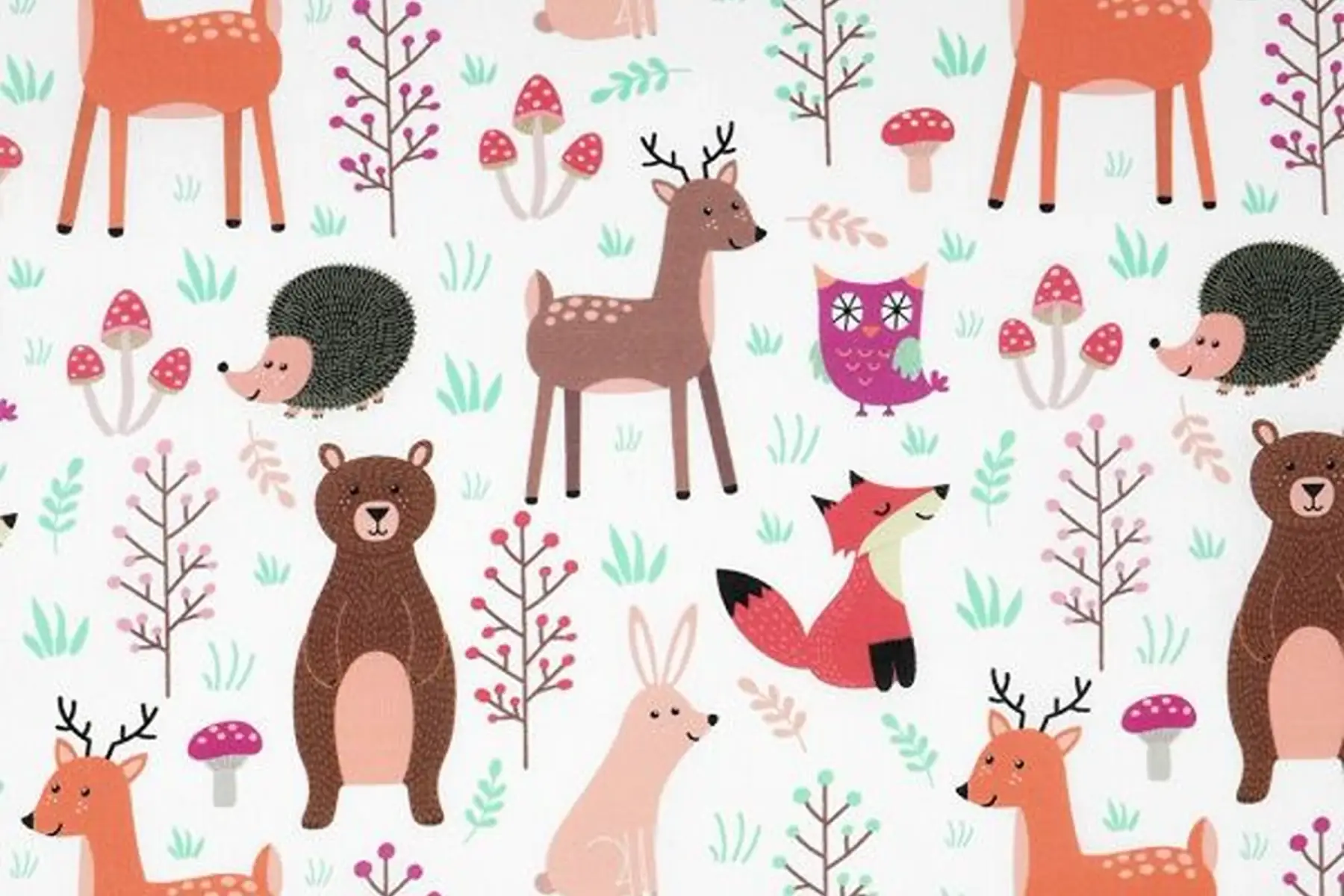 vide atelier - tissu au mètre petits animaux